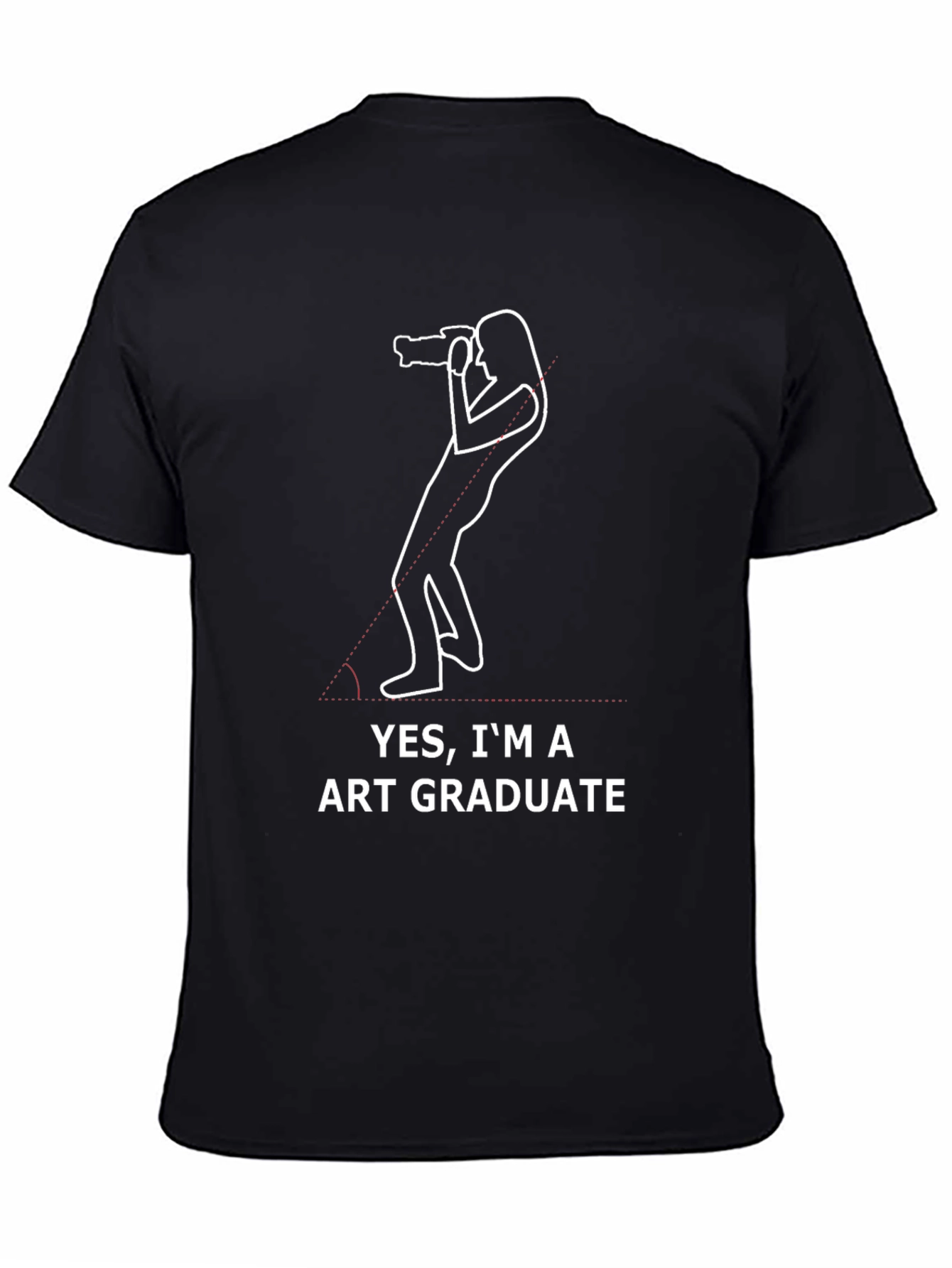 Art Graduate Graphic T-Shirt - Funny Photographer Tee