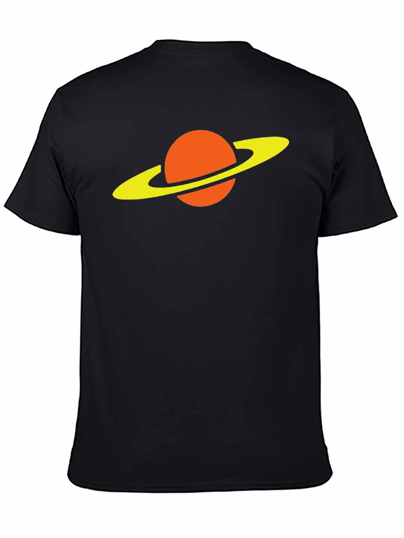 Saturn Graphic Tee - Retro Space Style