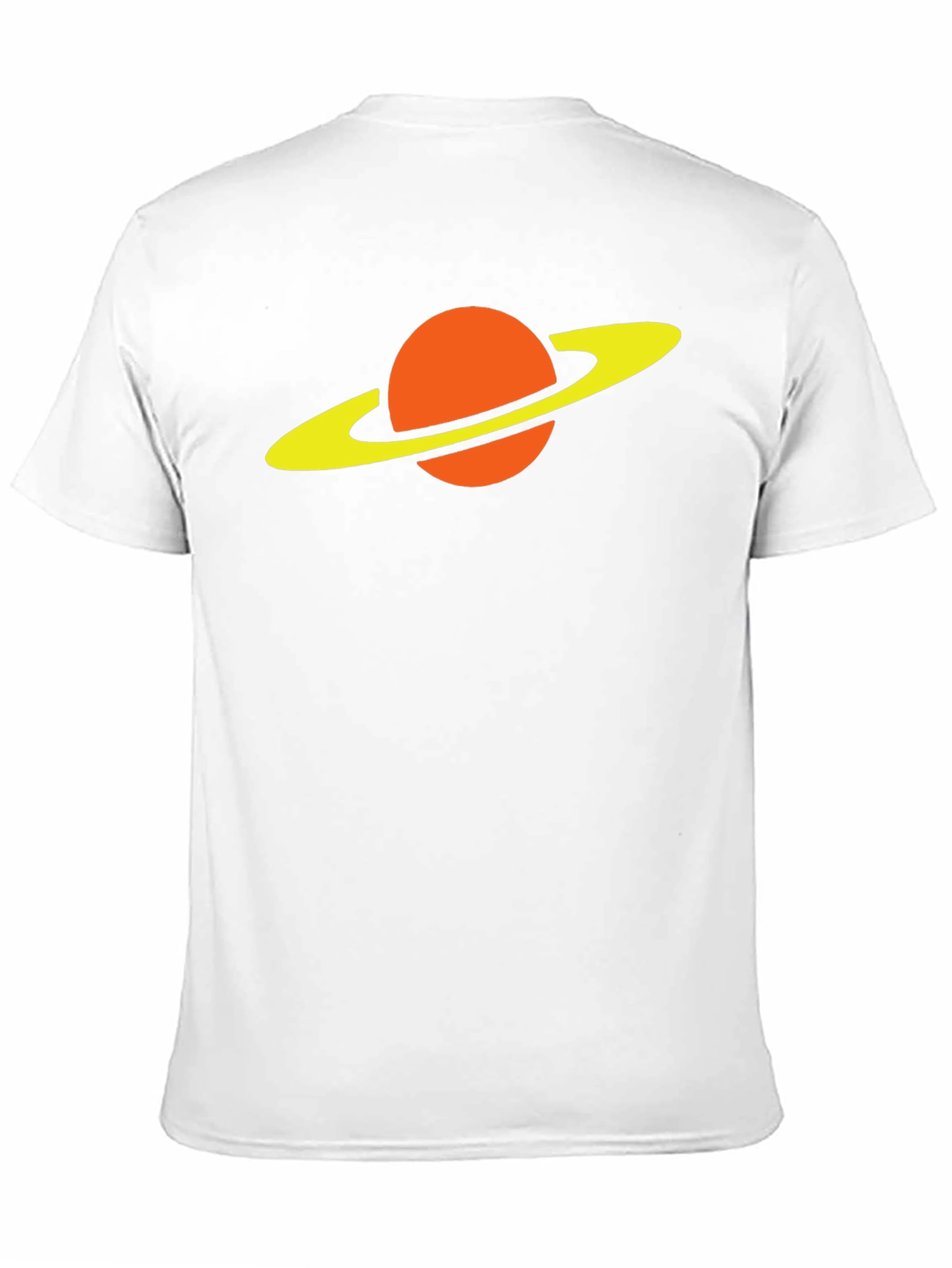 Saturn Graphic Tee - Retro Space Style