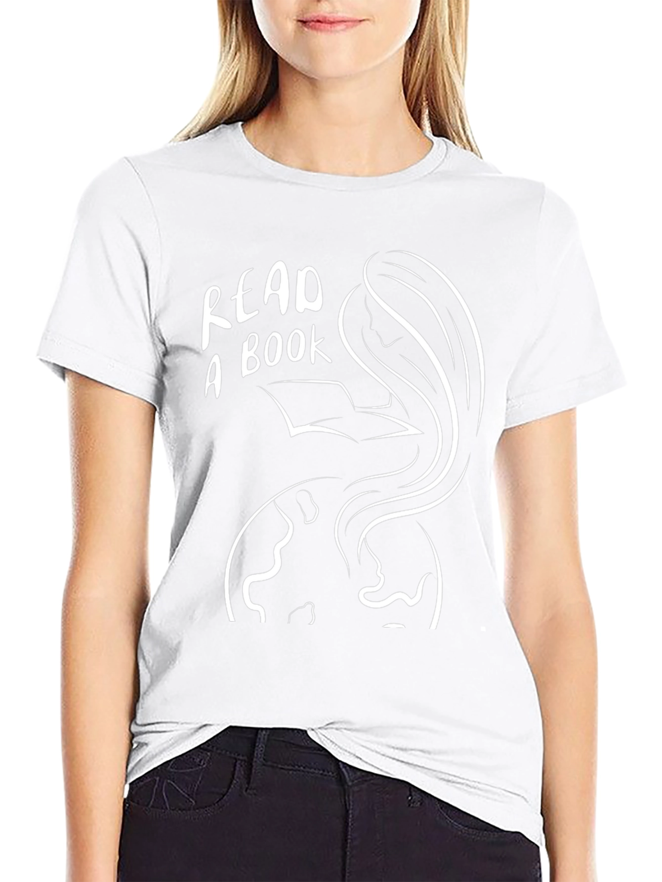 Read a Book Graphic T-Shirt