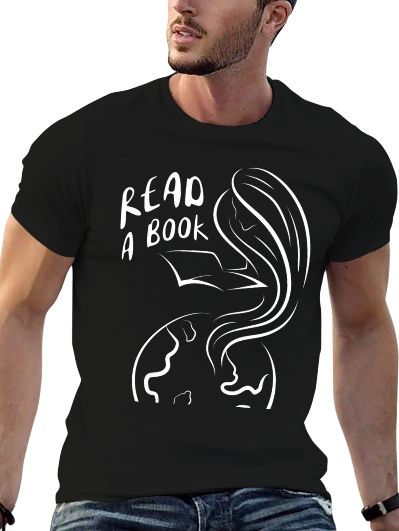Read a Book Graphic T-Shirt