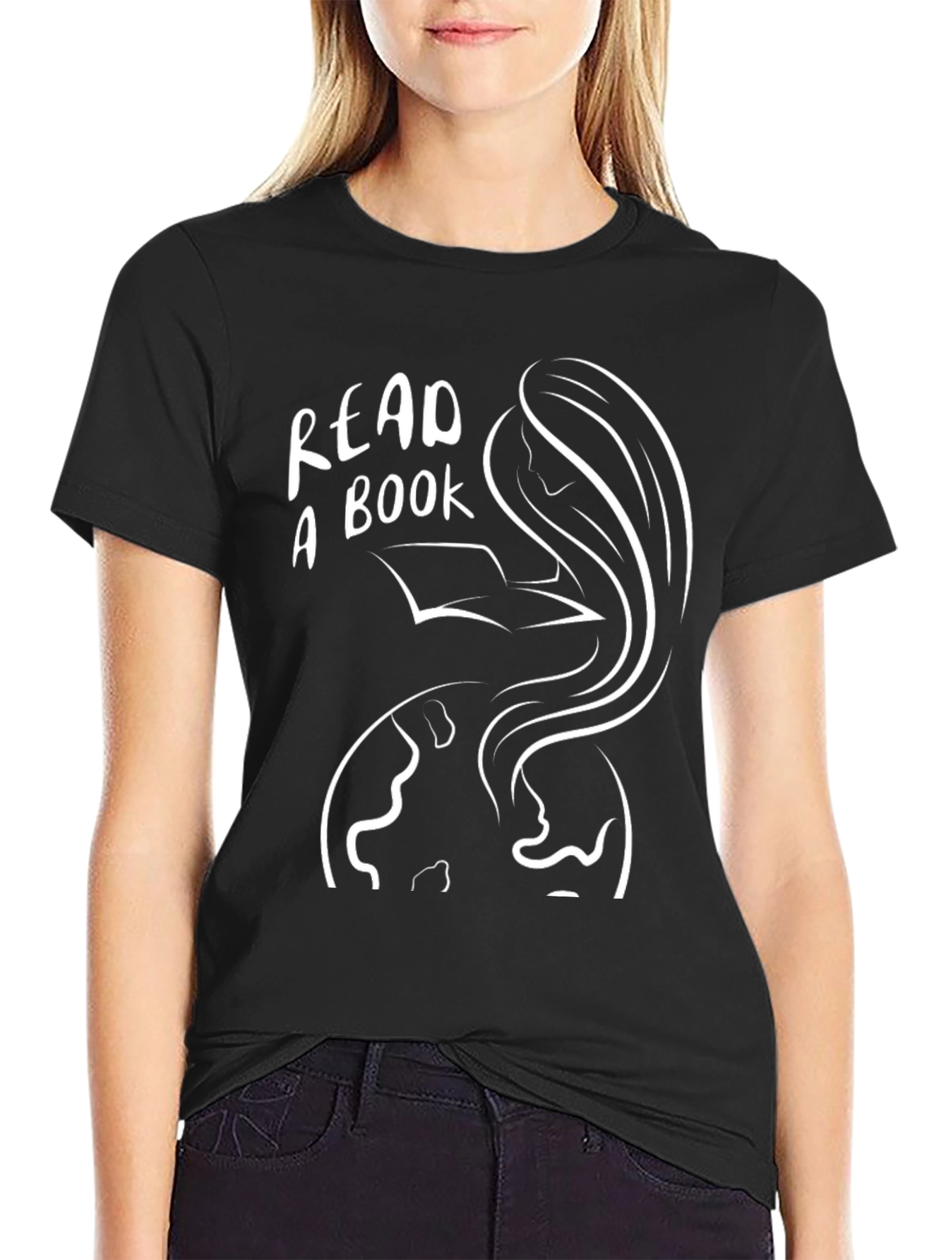 Read a Book Graphic T-Shirt