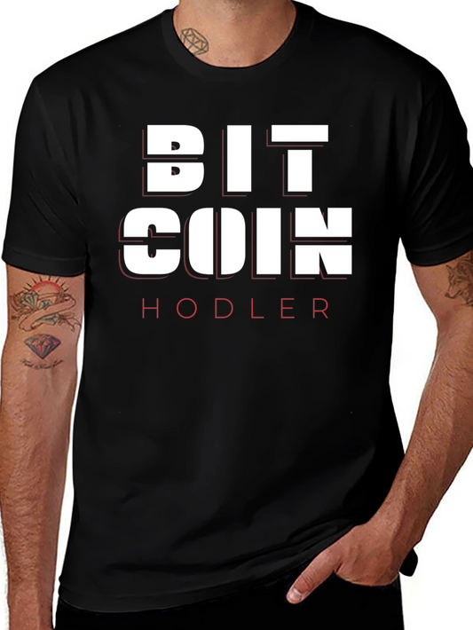 Bitcoin Hodler Graphic T-Shirt - Crypto Fan Apparel