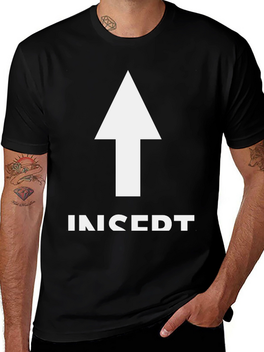 Insert Arrow T-Shirt - Fun Graphic Tee