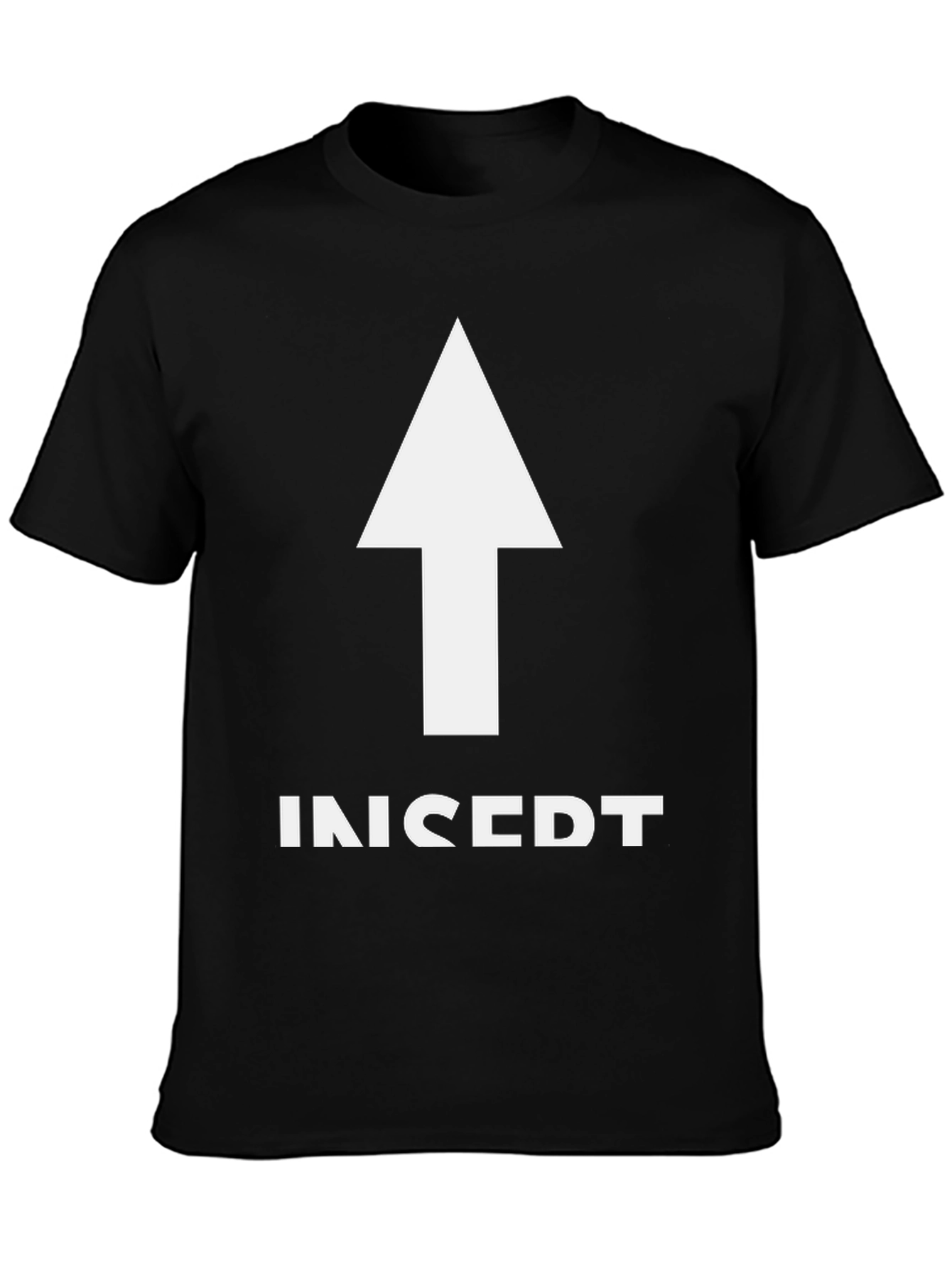 Insert Arrow T-Shirt - Fun Graphic Tee
