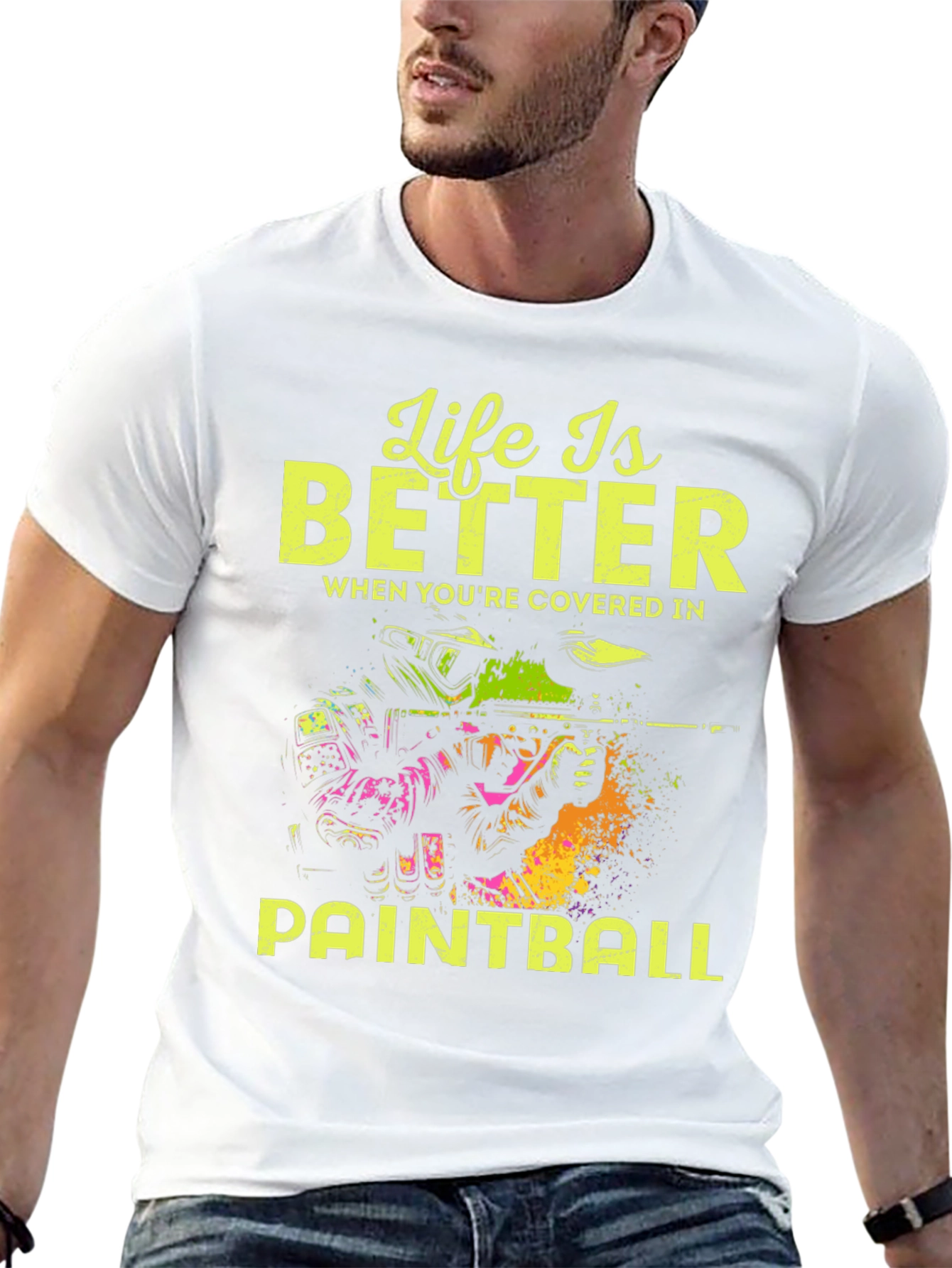 Life is Better Paintball T-Shirt
