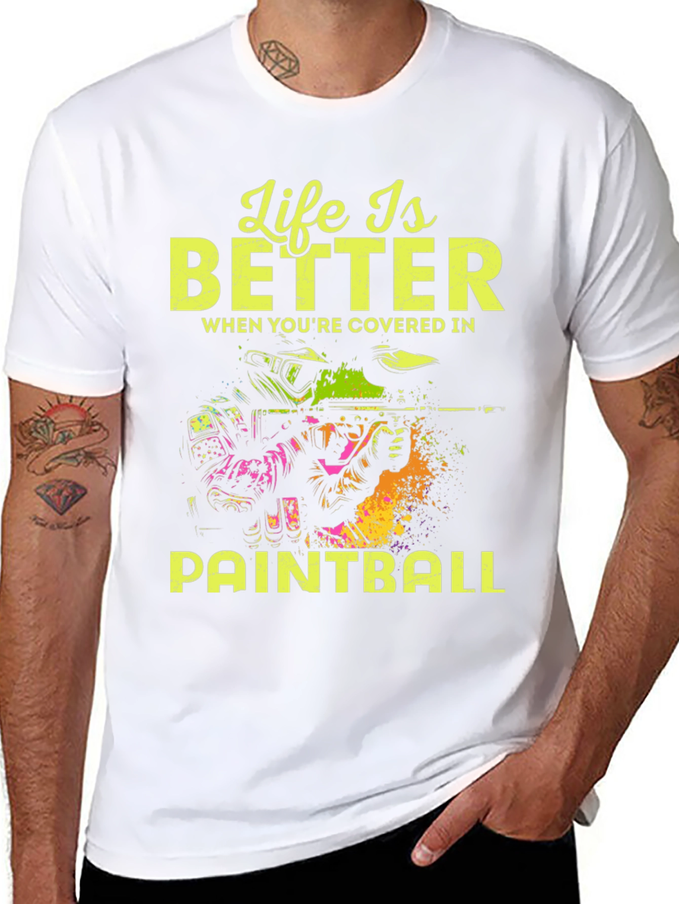 Life is Better Paintball T-Shirt