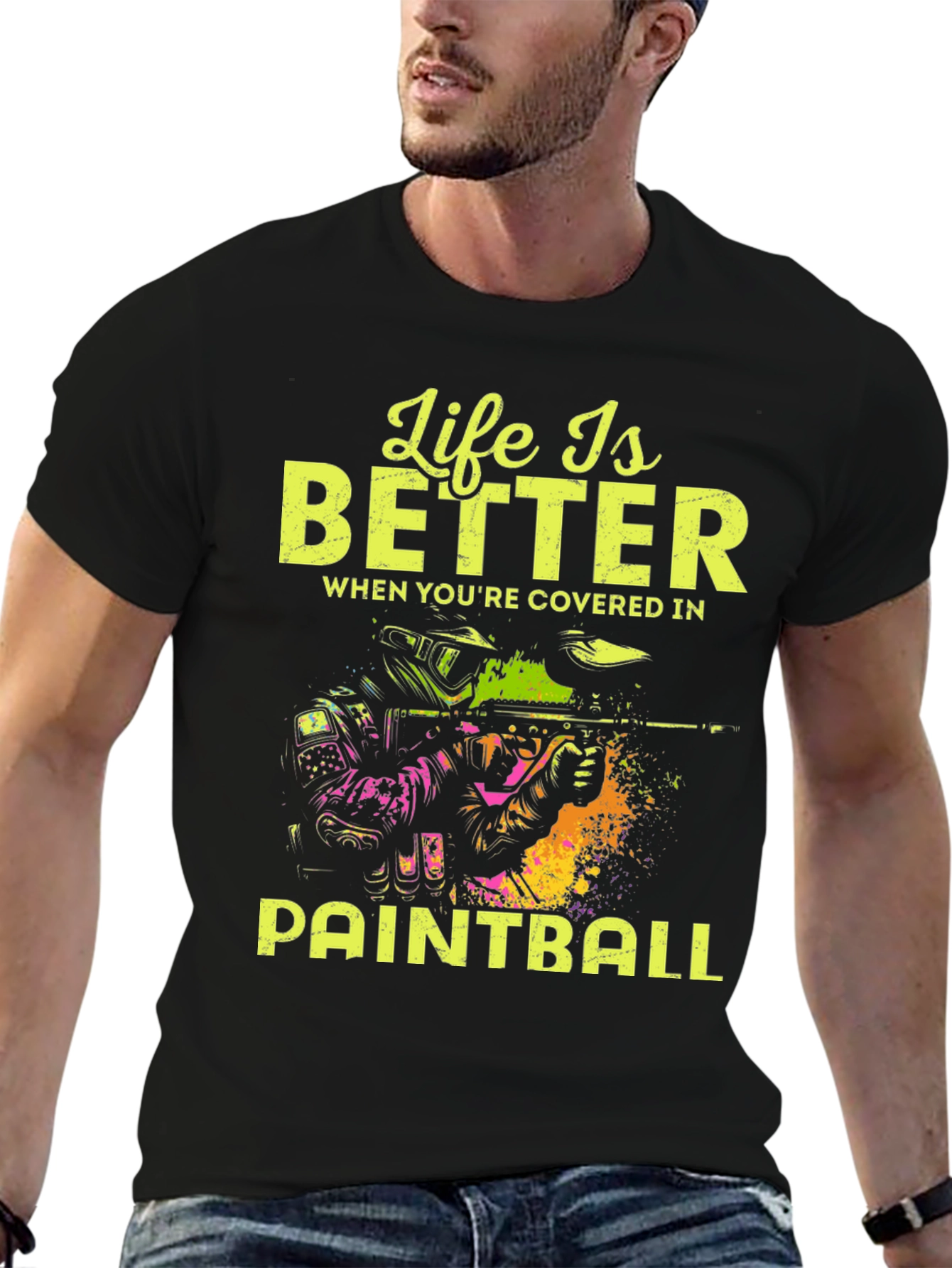 Life is Better Paintball T-Shirt