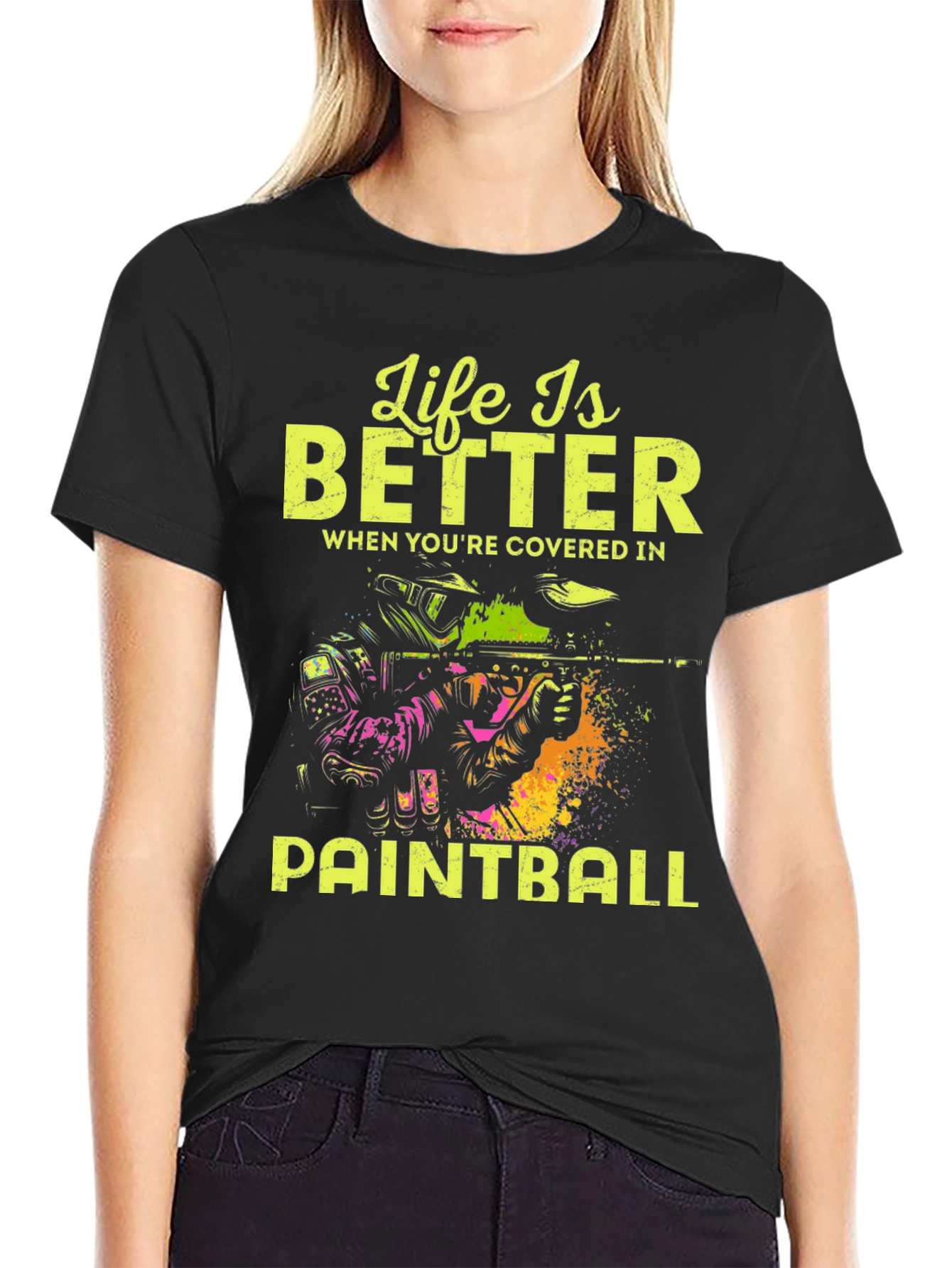 Life is Better Paintball T-Shirt