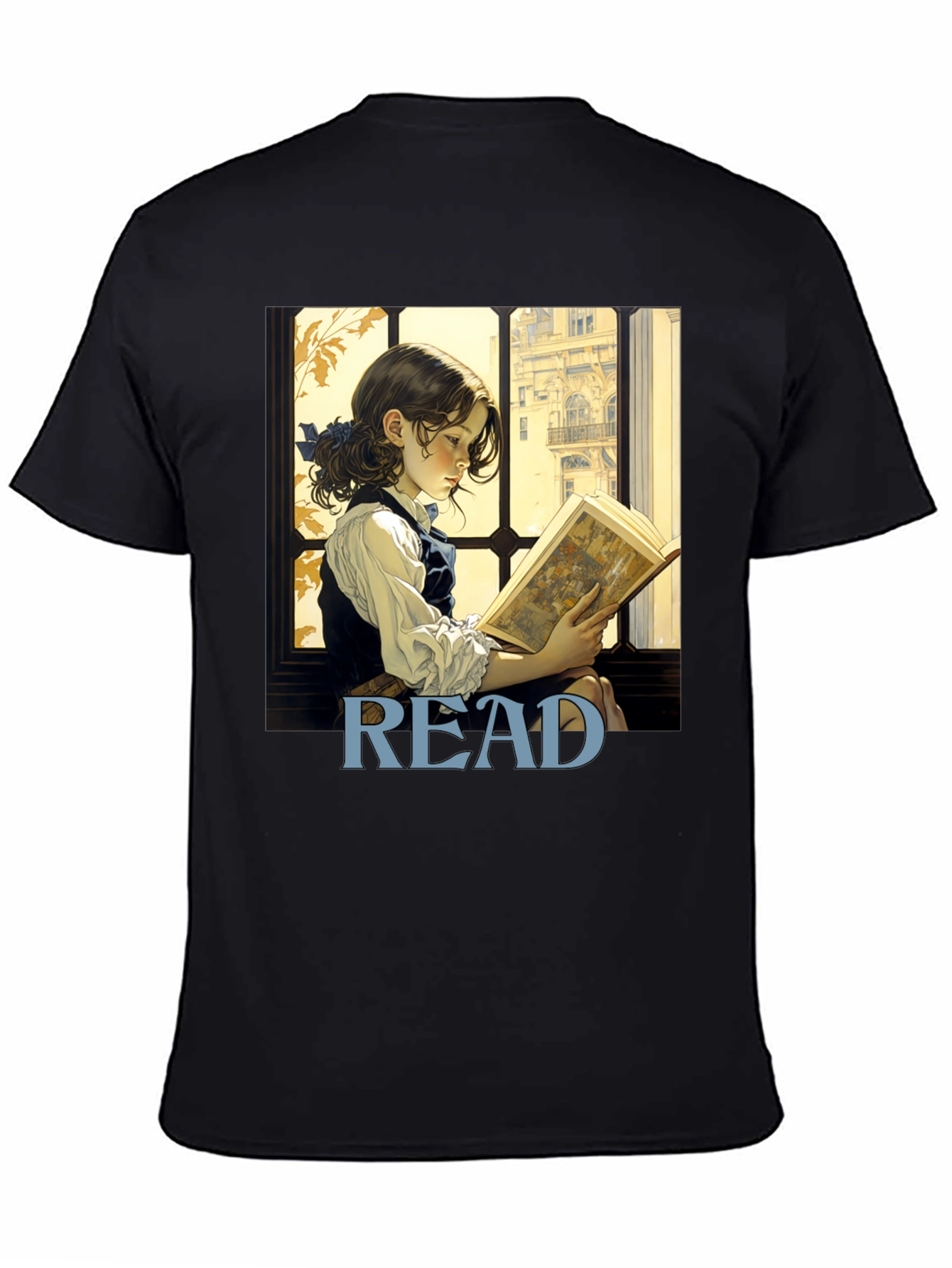 Read Bookworm T-Shirt: Artistic Literary Tee