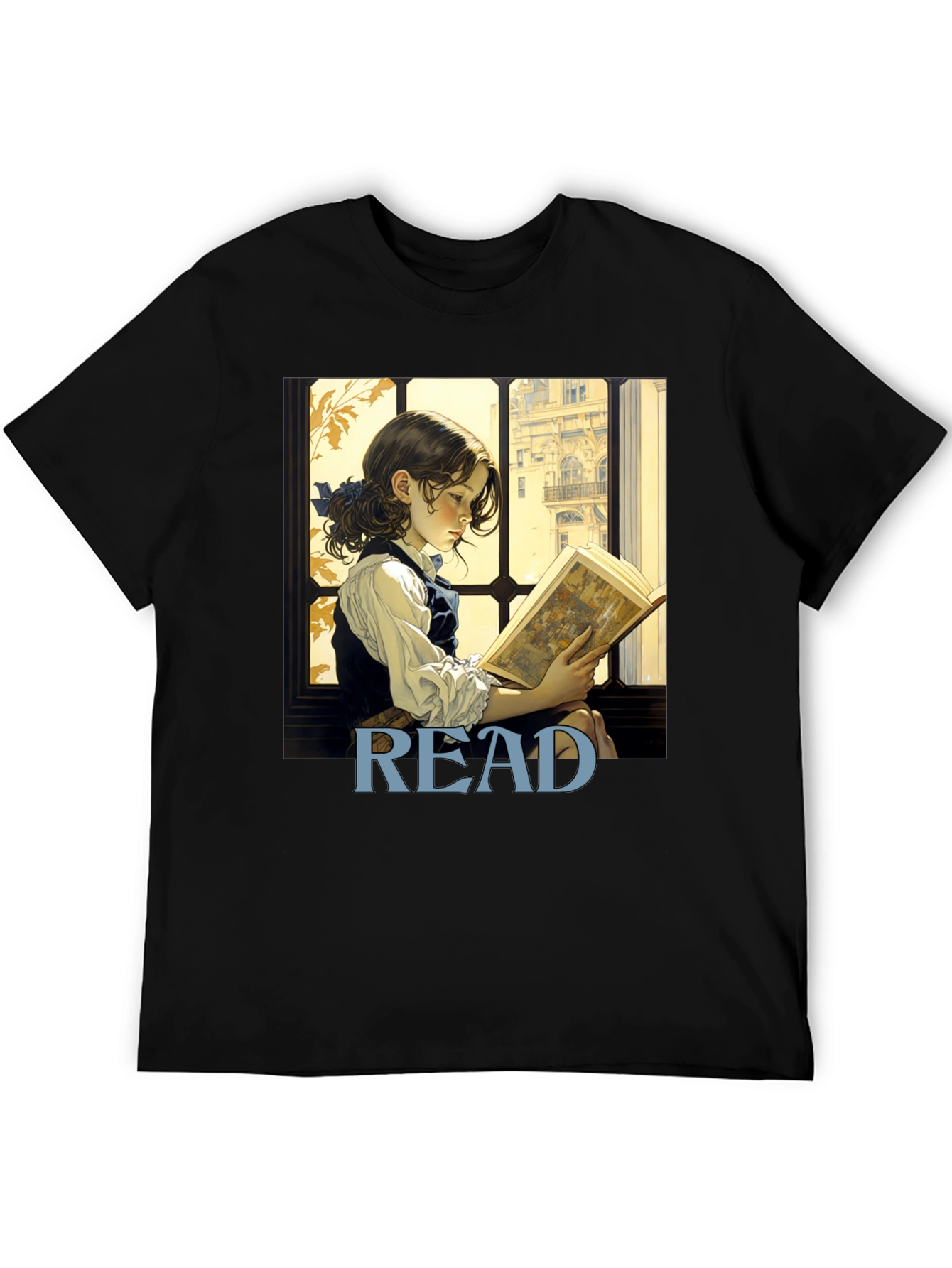 Read Bookworm T-Shirt: Artistic Literary Tee