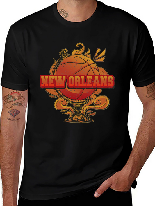 New Orleans Basketball Graphic Tee