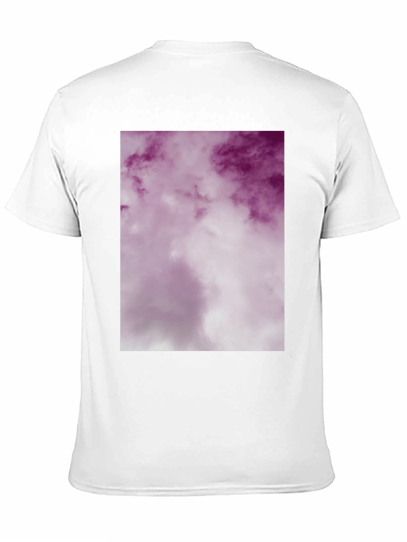 Purple Cloud Graphic T-Shirt