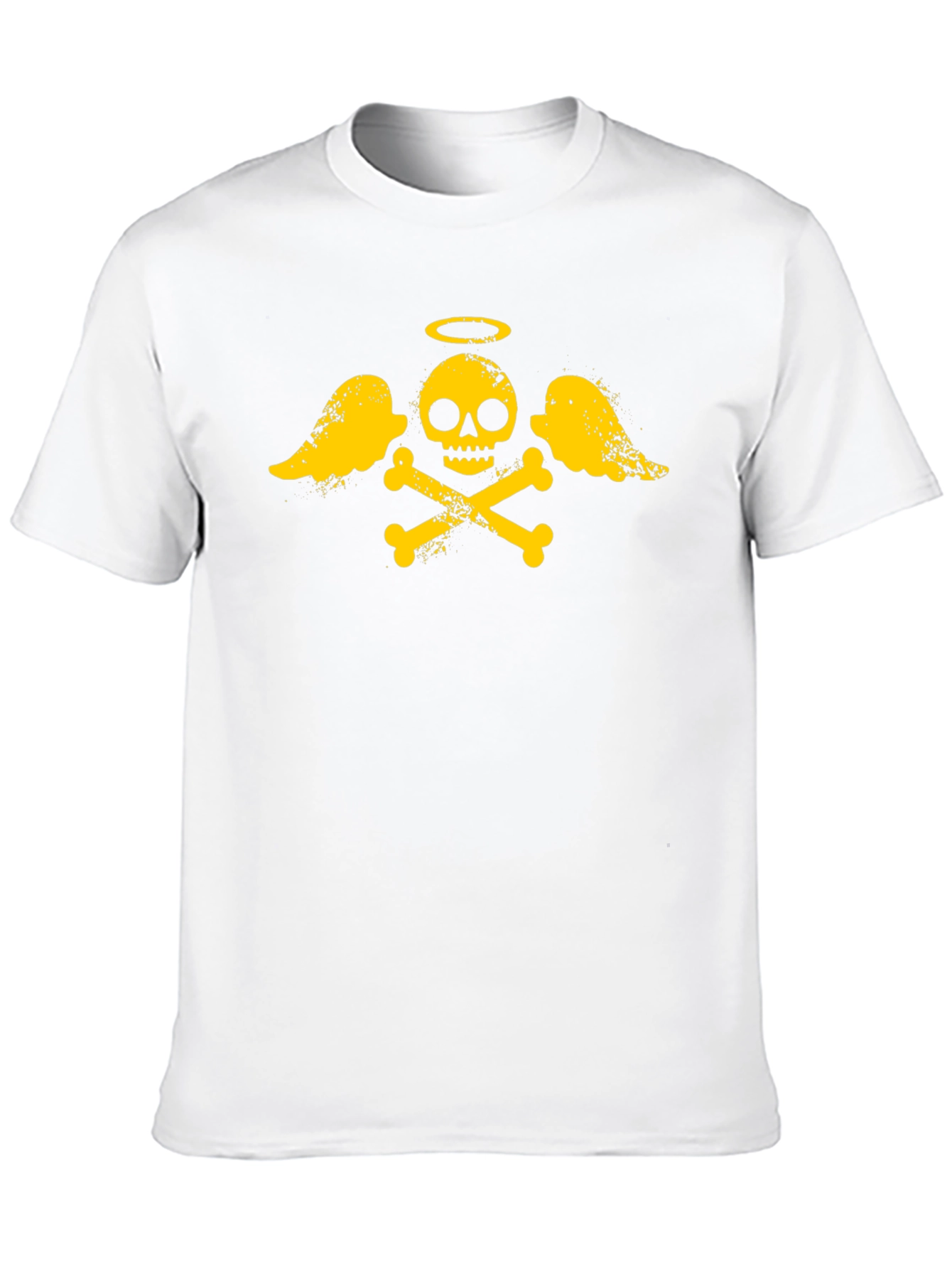 Skull and Crossbones Graphic T-Shirt - Black