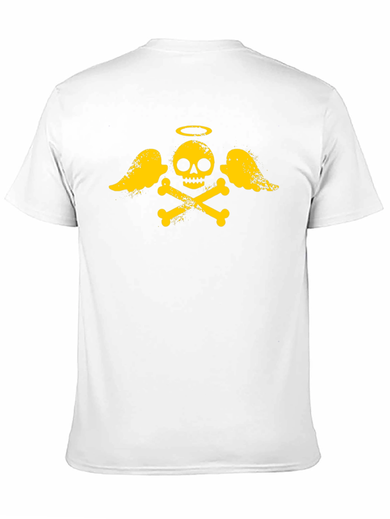 Skull and Crossbones Graphic T-Shirt - Black