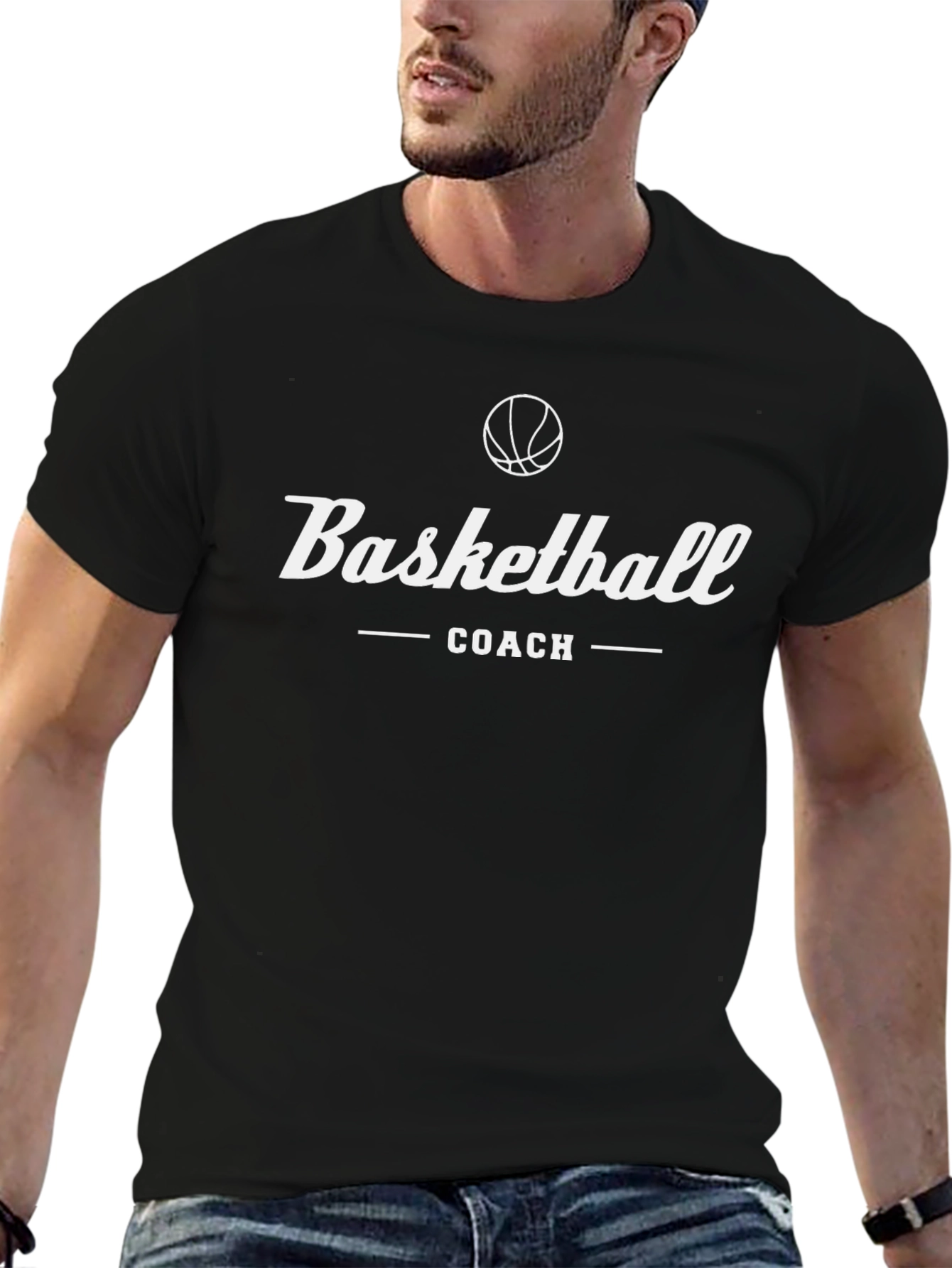 Basketball Coach T-Shirt - Sporty Graphic Tee