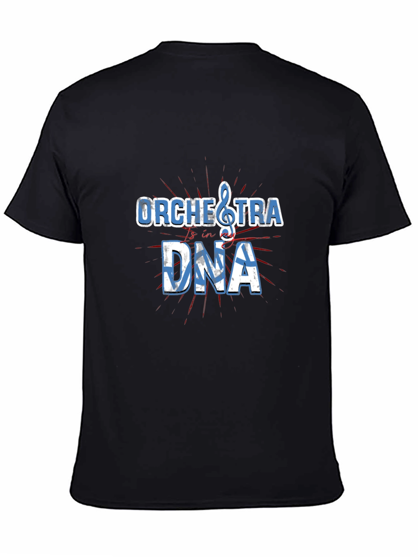 Orchestra in DNA Graphic Tee - Musician T-Shirt
