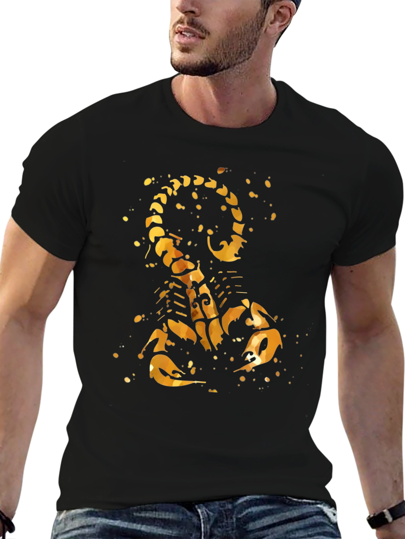 Scorpion Graphic Black T-Shirt