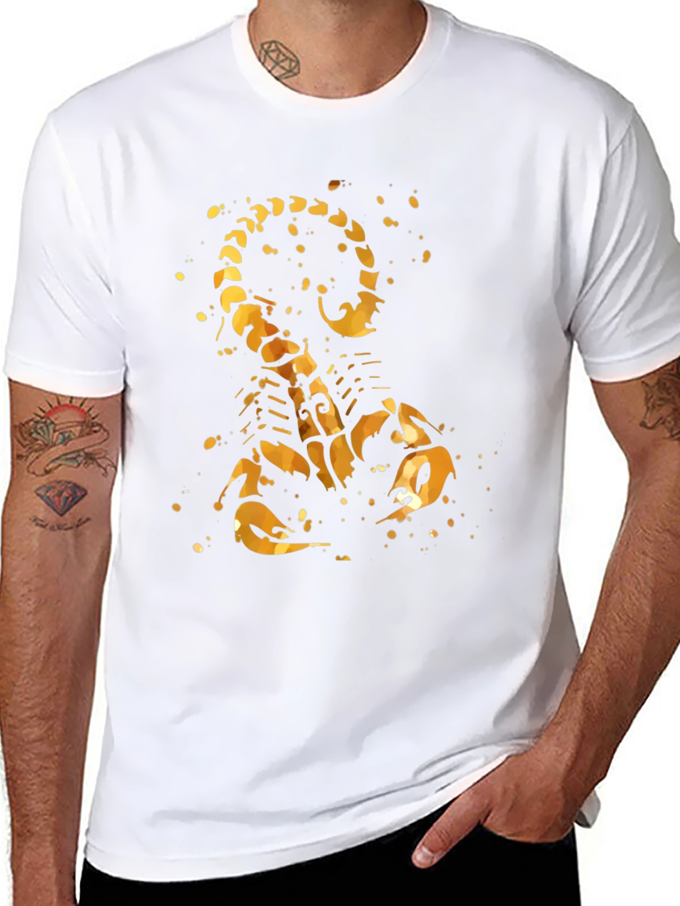 Scorpion Graphic Black T-Shirt