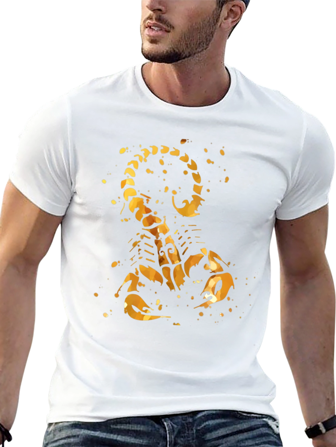 Scorpion Graphic Black T-Shirt