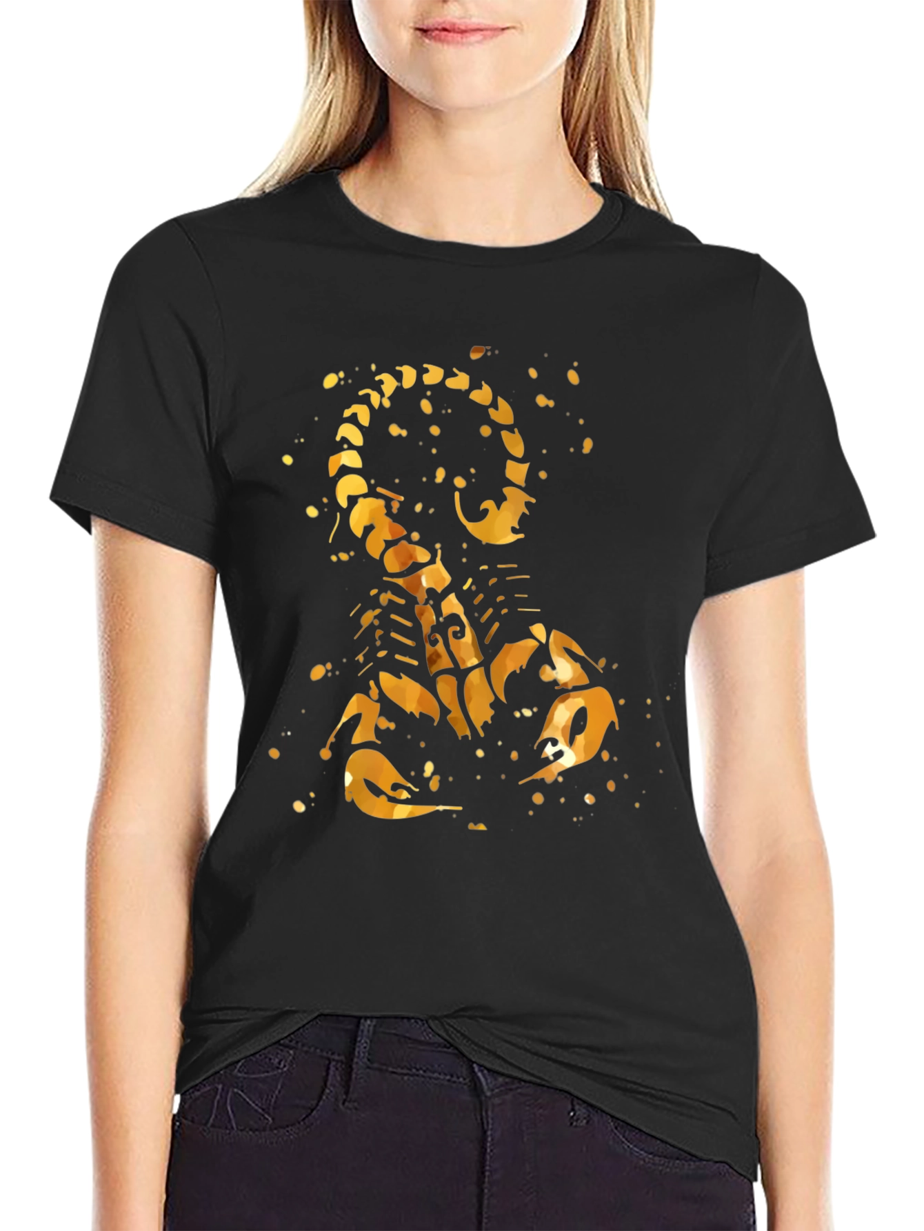 Scorpion Graphic Black T-Shirt