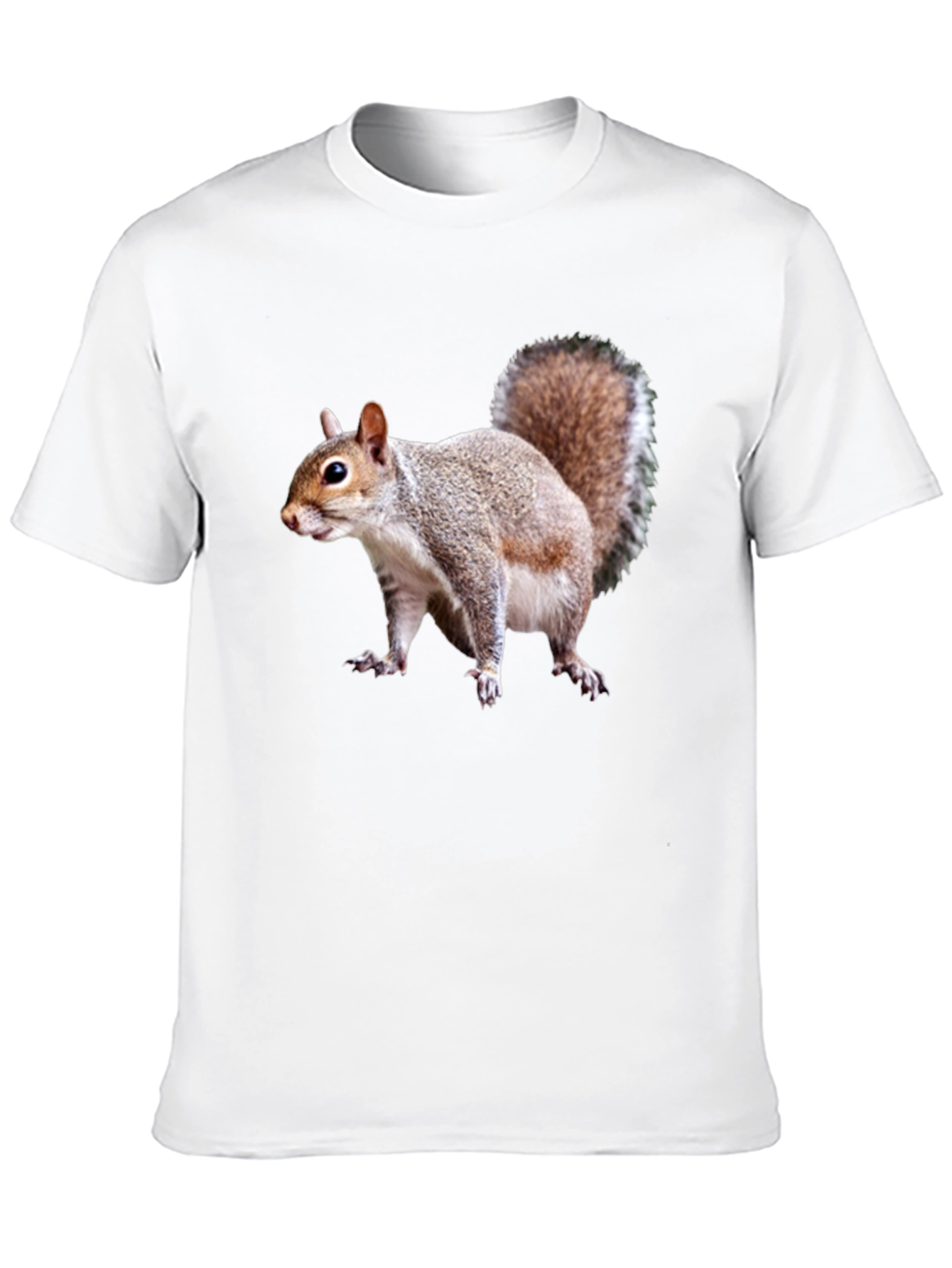 Squirrel Graphic Tee - Black Unisex T-Shirt