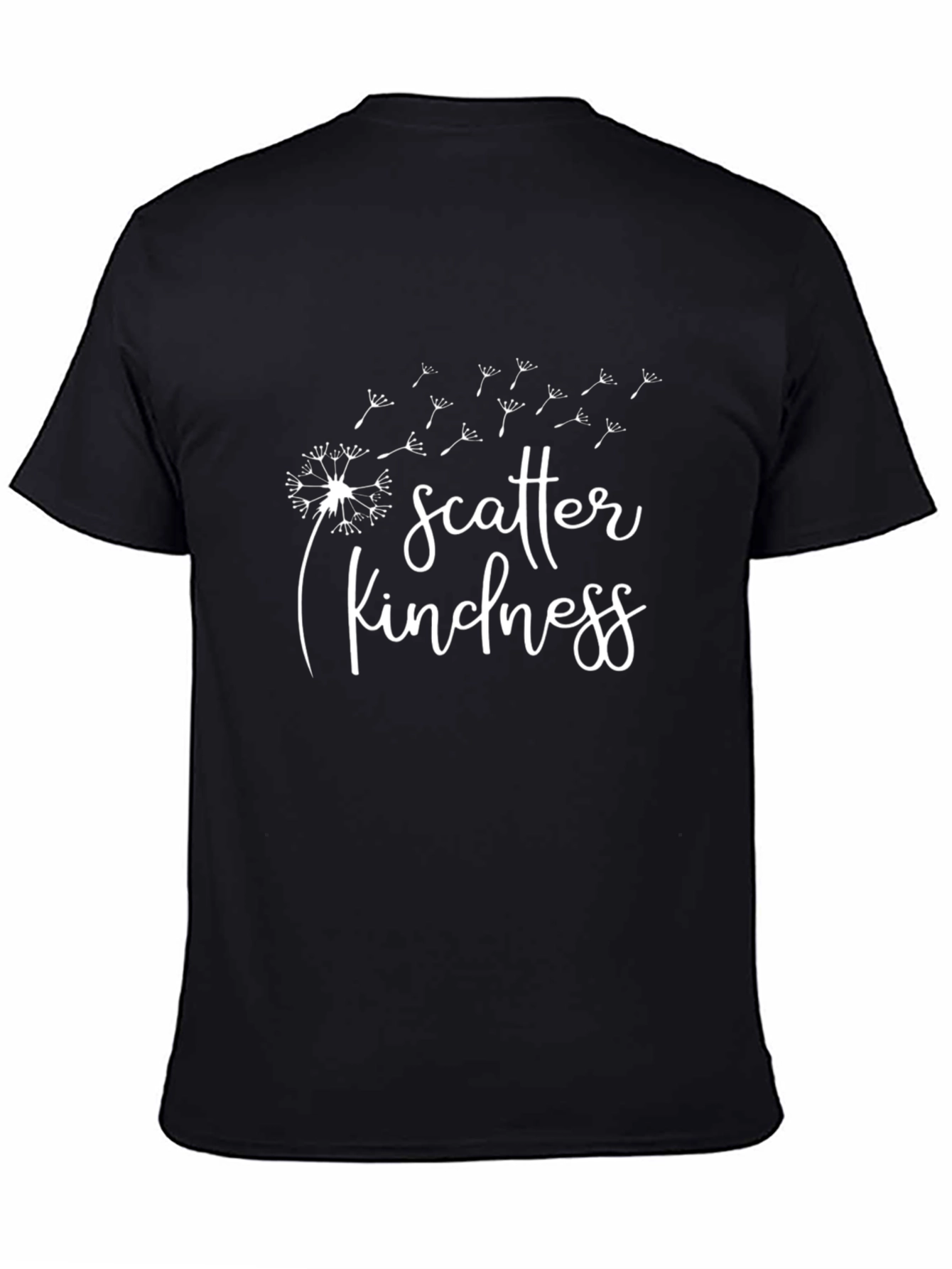 Scatter Kindness Graphic Tee - Black