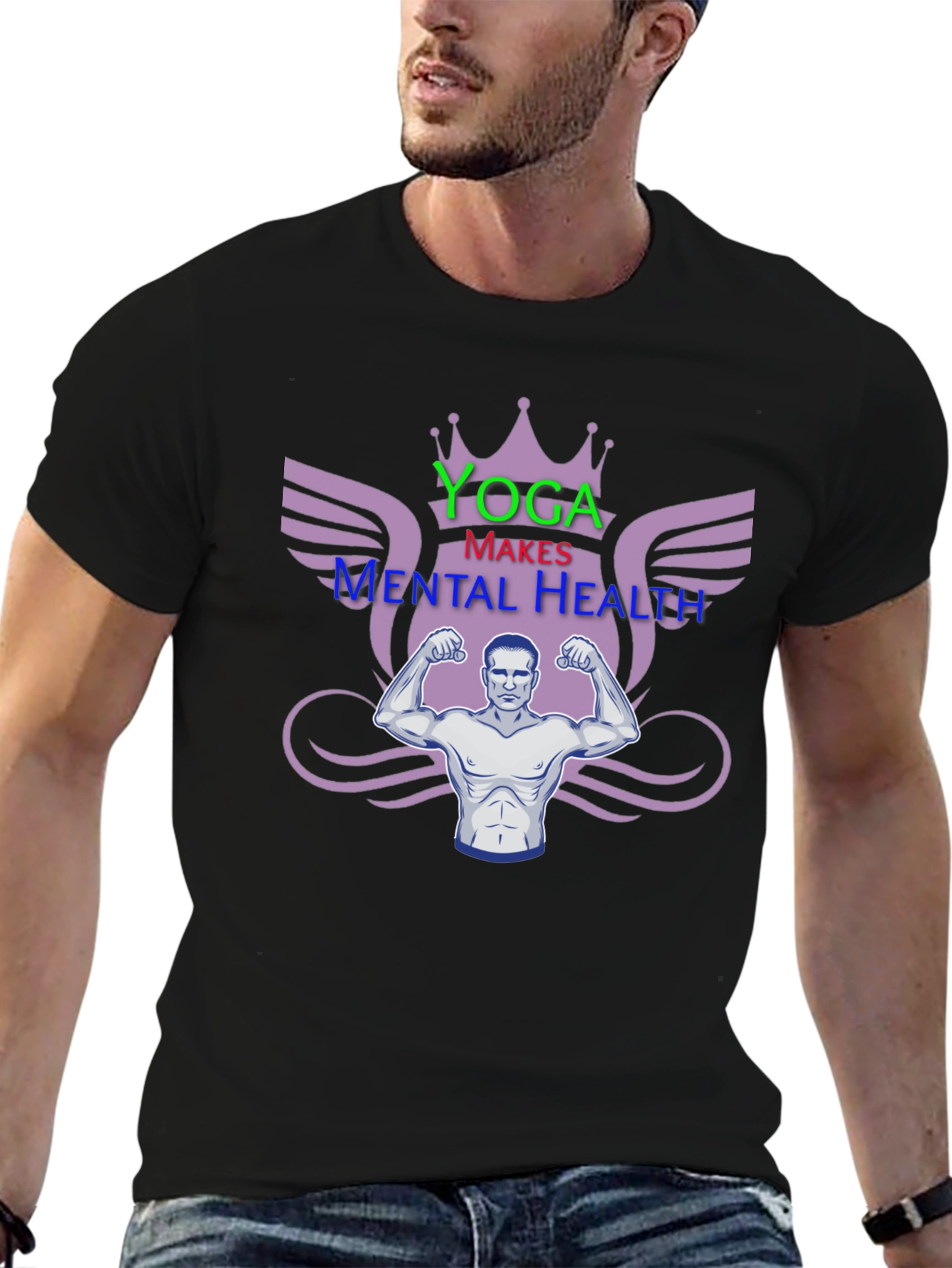 Yoga Makes Mental Health T-Shirt