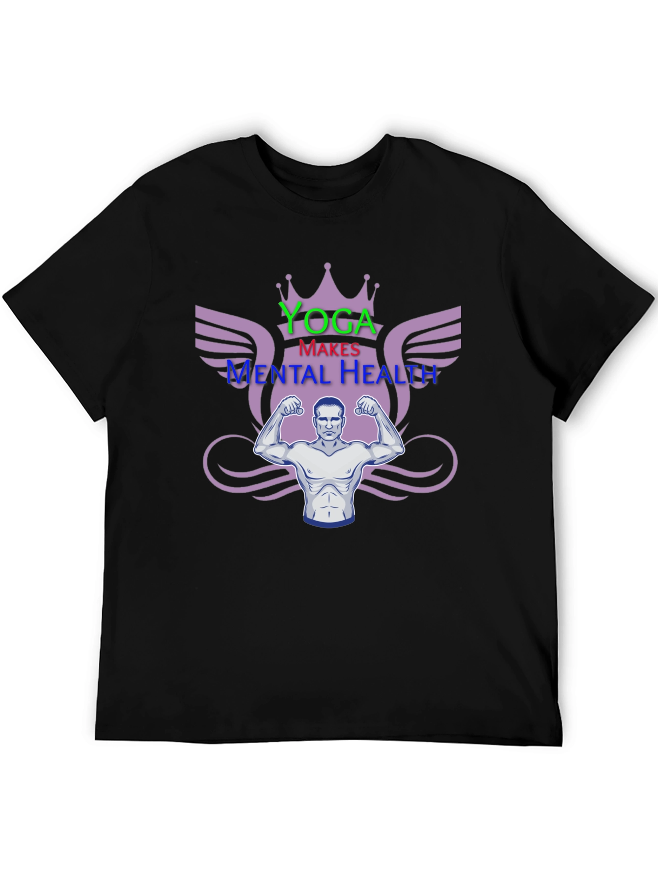 Yoga Makes Mental Health T-Shirt