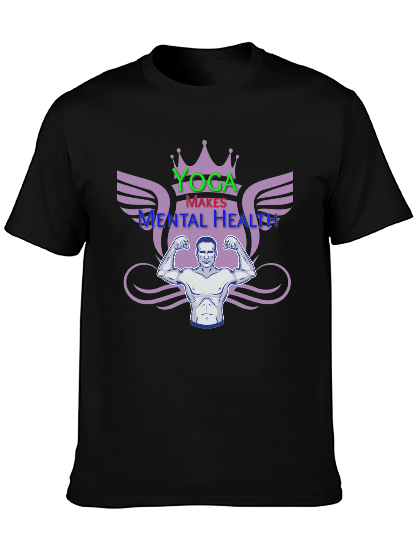 Yoga Makes Mental Health T-Shirt