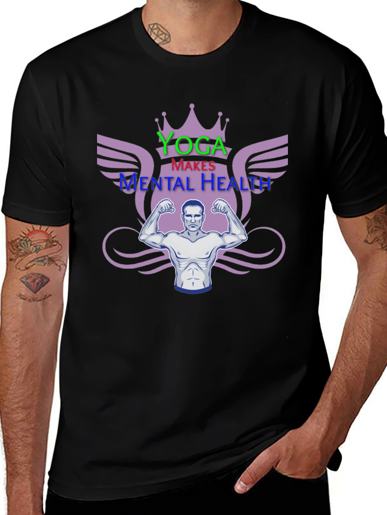 Yoga Makes Mental Health T-Shirt