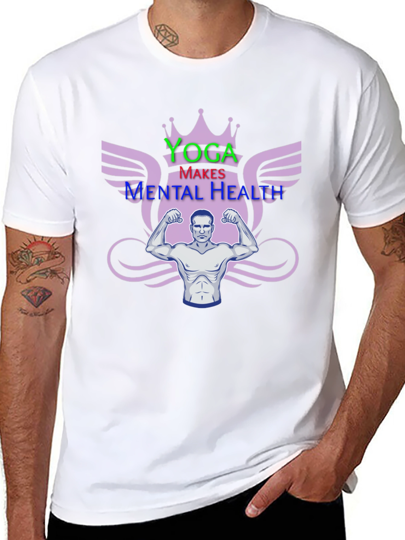 Yoga Makes Mental Health T-Shirt