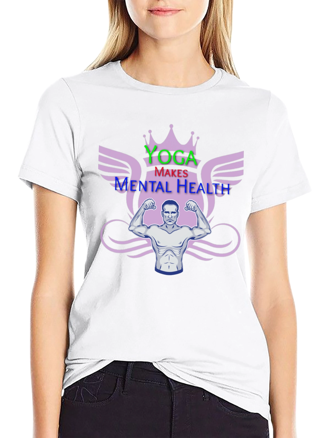 Yoga Makes Mental Health T-Shirt