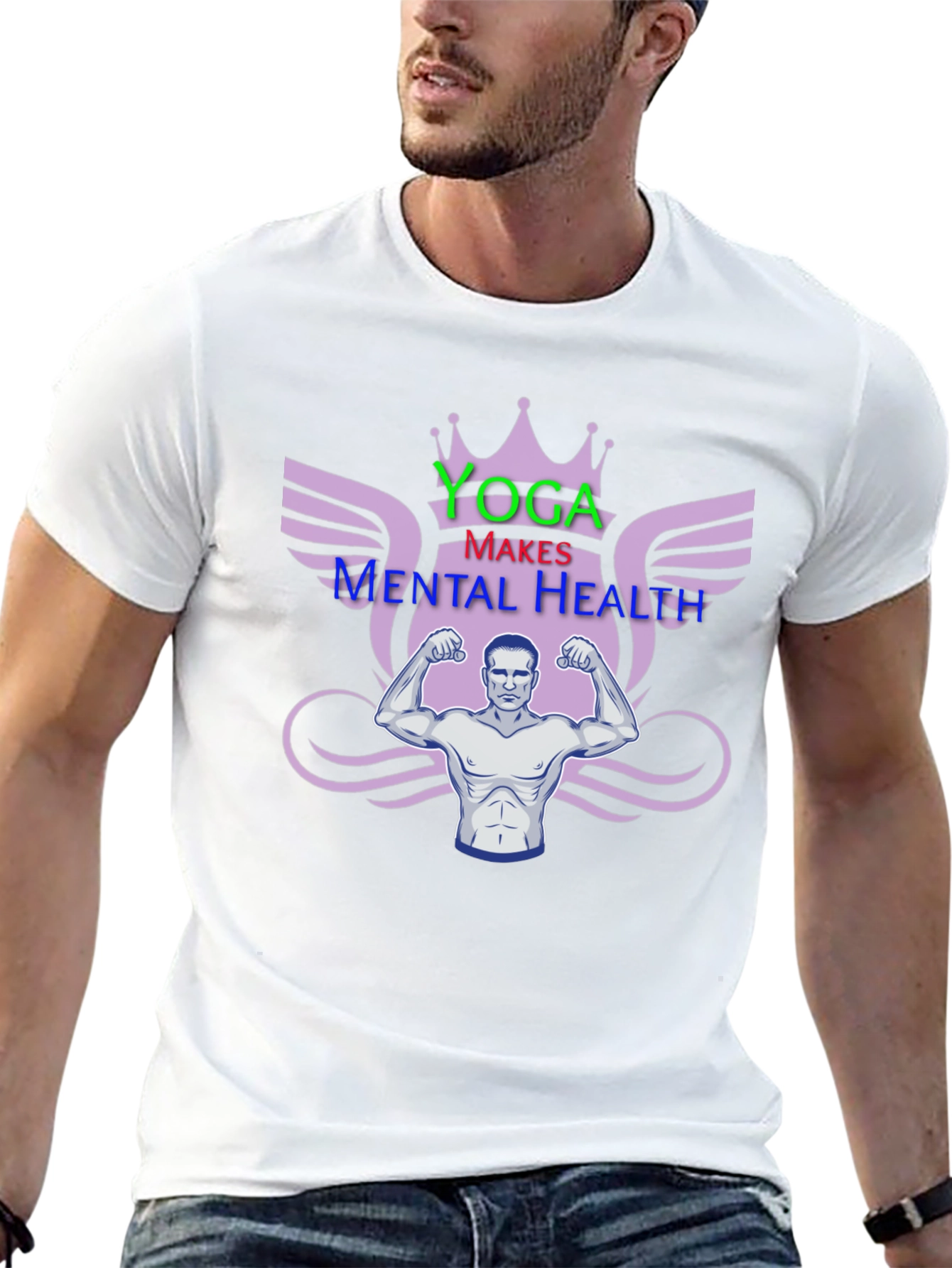 Yoga Makes Mental Health T-Shirt