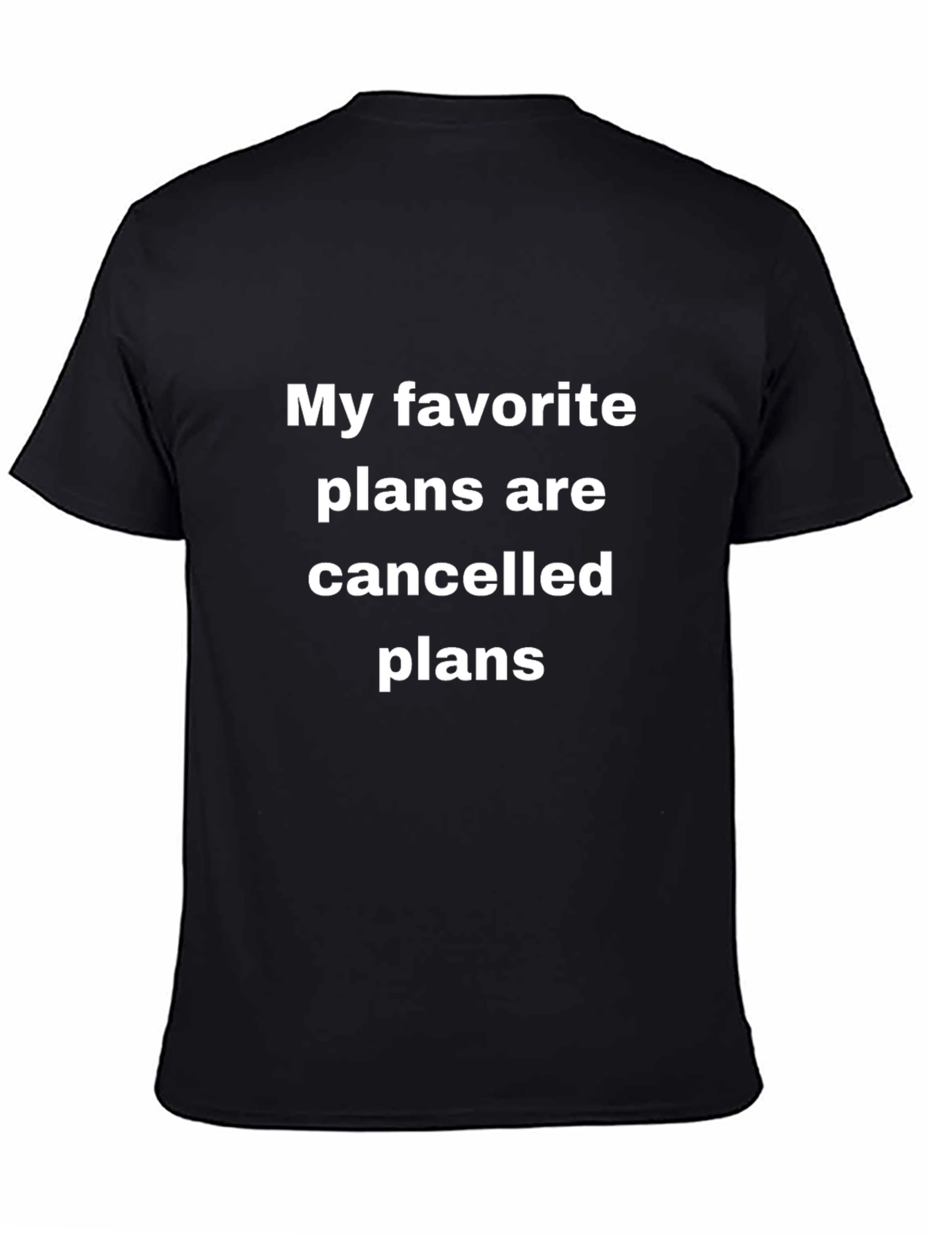 Cancelled Plans Graphic T-Shirt