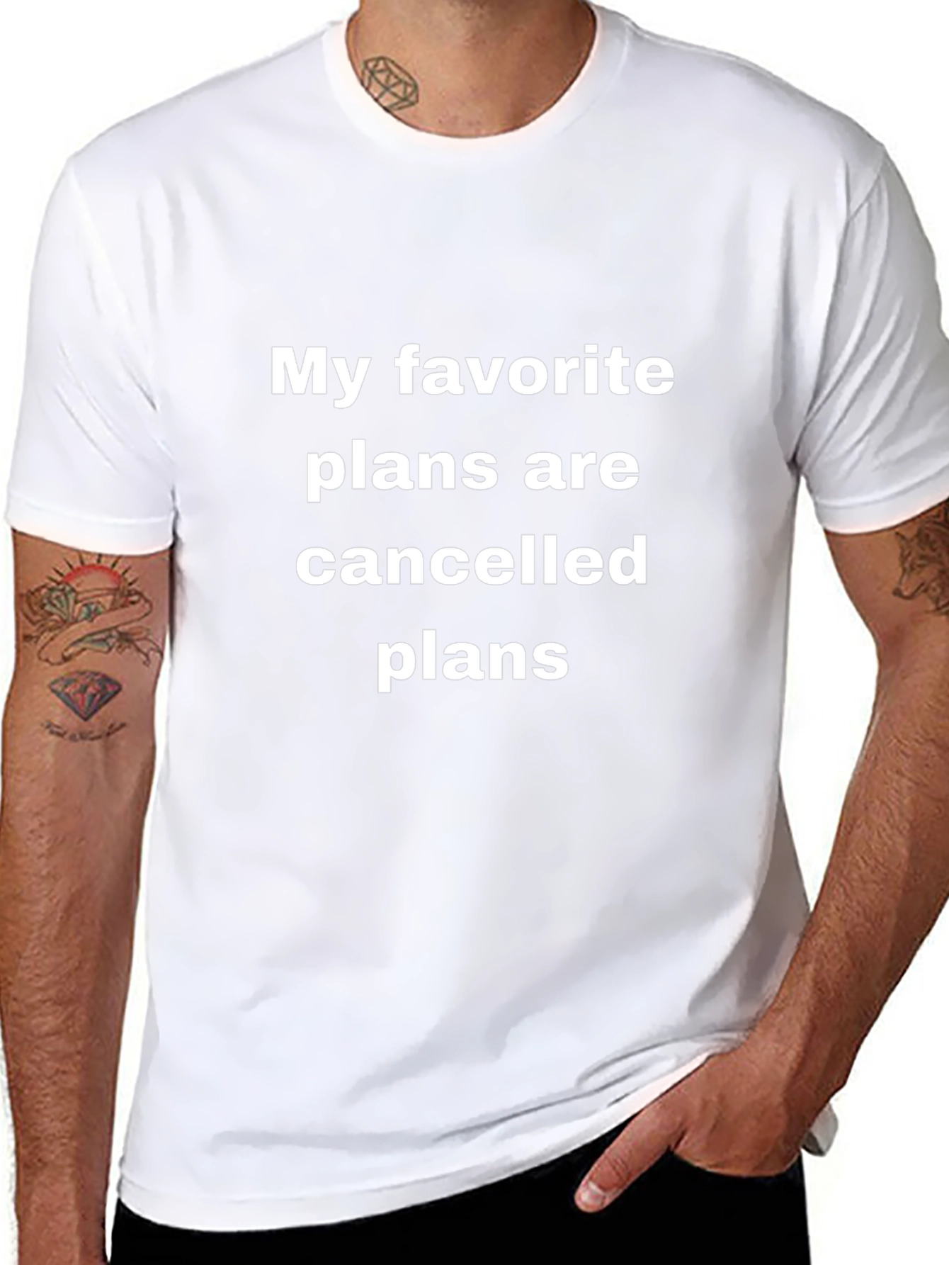Cancelled Plans Graphic T-Shirt