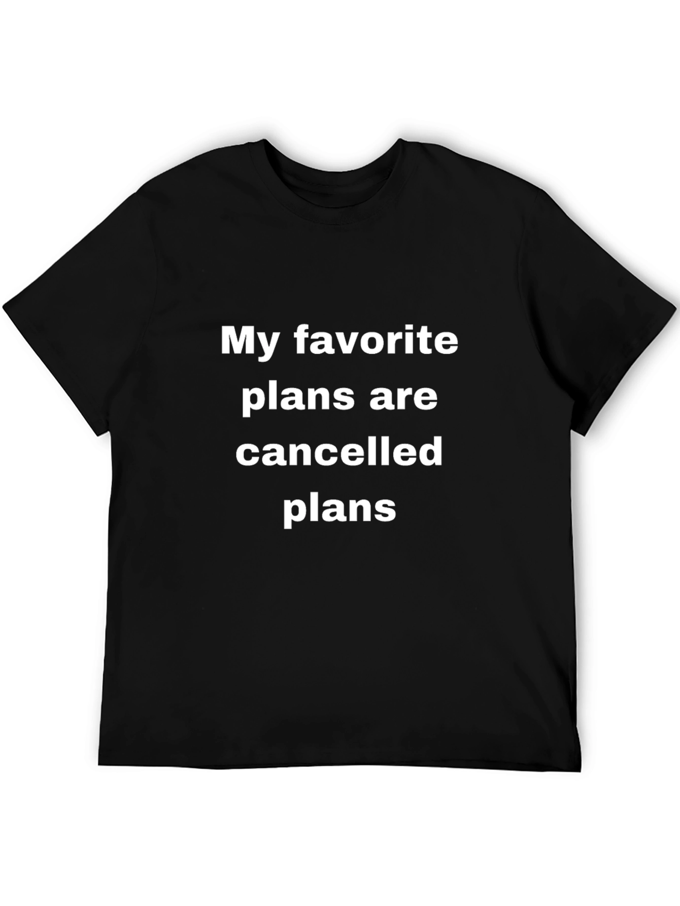 Cancelled Plans Graphic T-Shirt