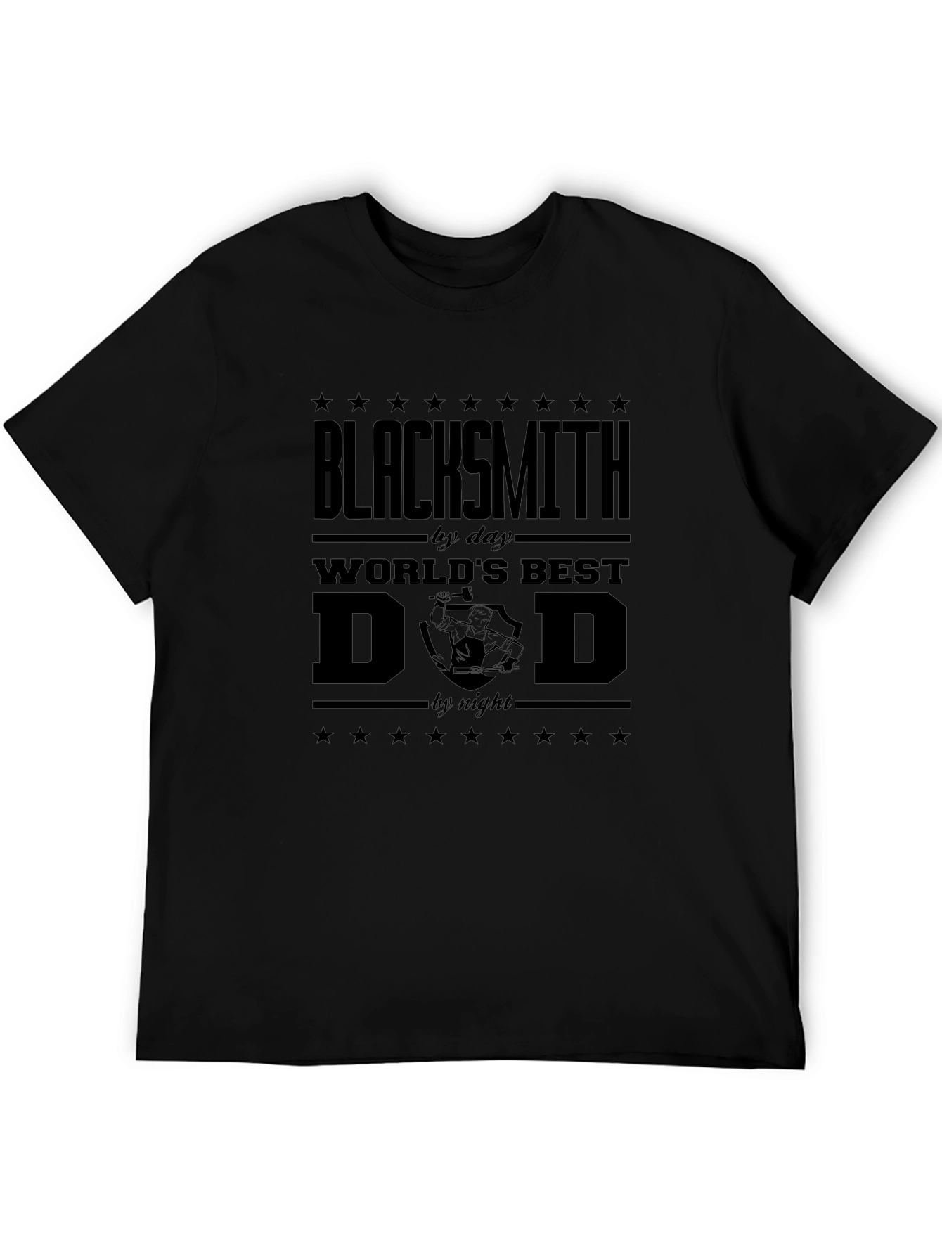 Blacksmith Dad T-Shirt: Day & Night