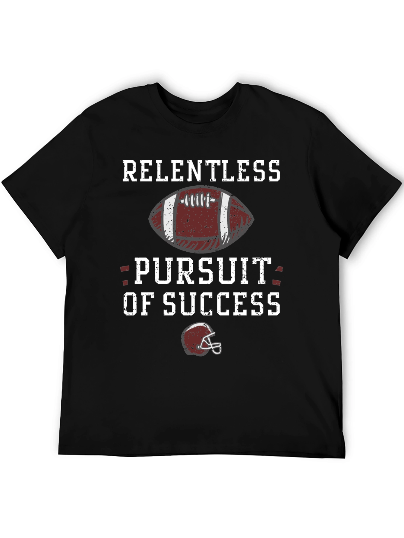 Relentless Pursuit Football Graphic T-Shirt