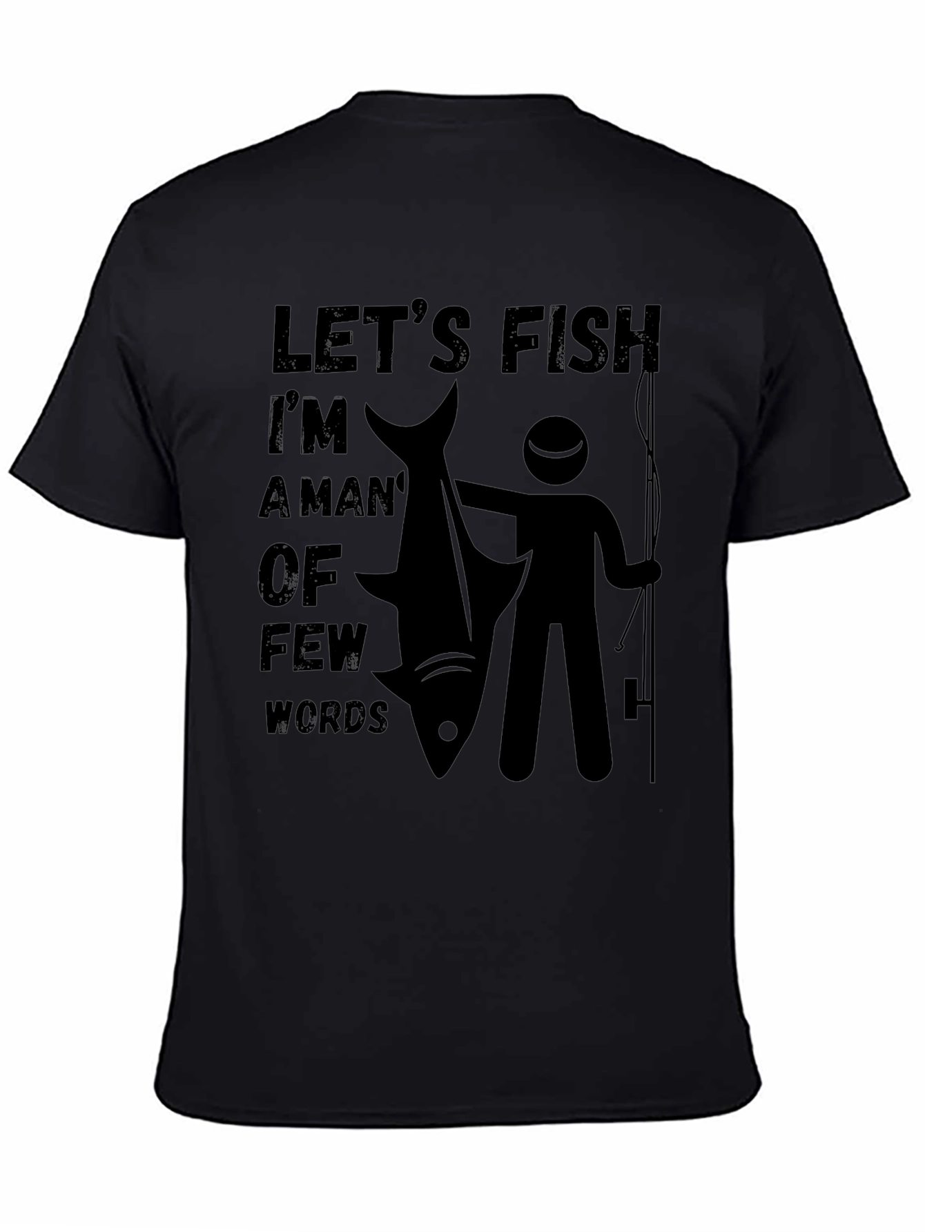 Lets Fish Funny Fishing T-Shirt