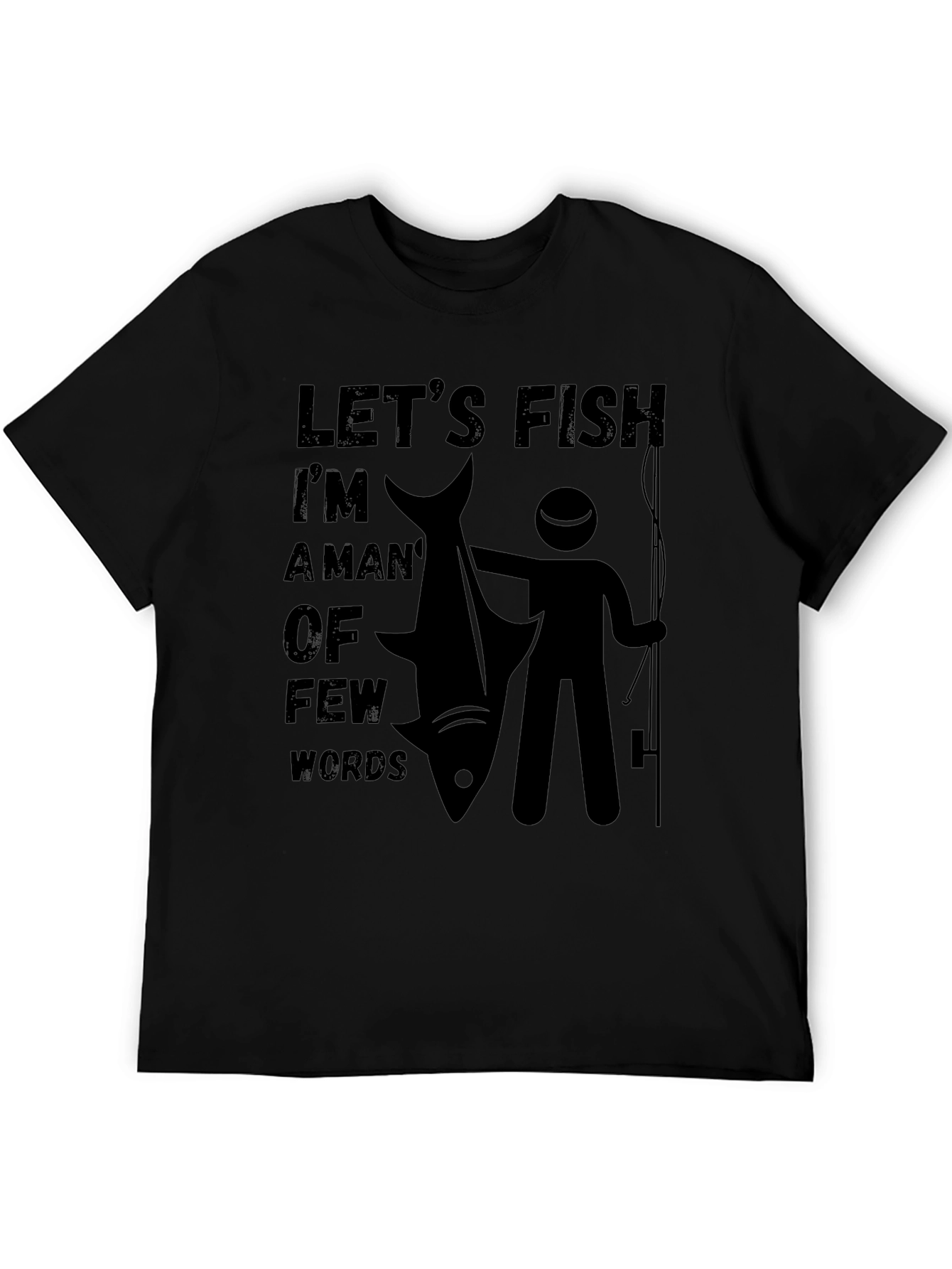 Lets Fish Funny Fishing T-Shirt