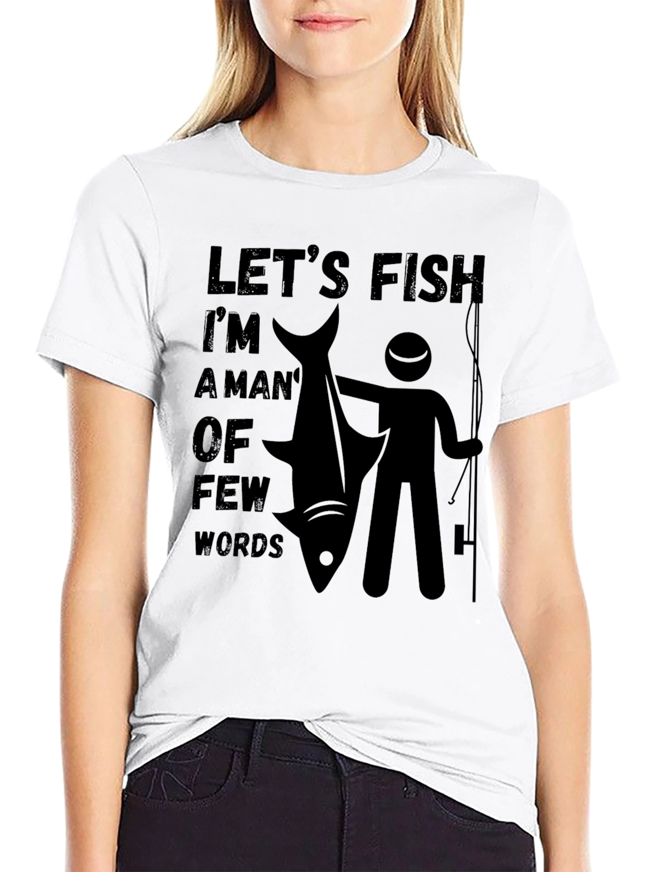 Lets Fish Funny Fishing T-Shirt