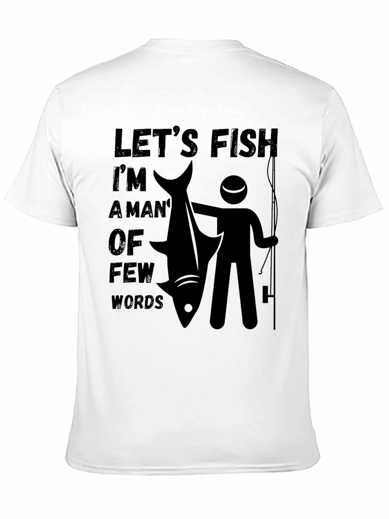 Lets Fish Funny Fishing T-Shirt