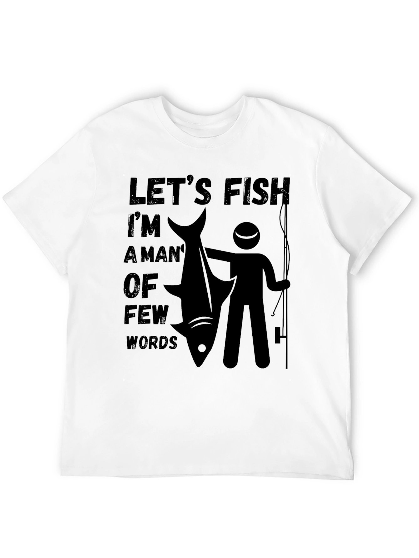 Lets Fish Funny Fishing T-Shirt