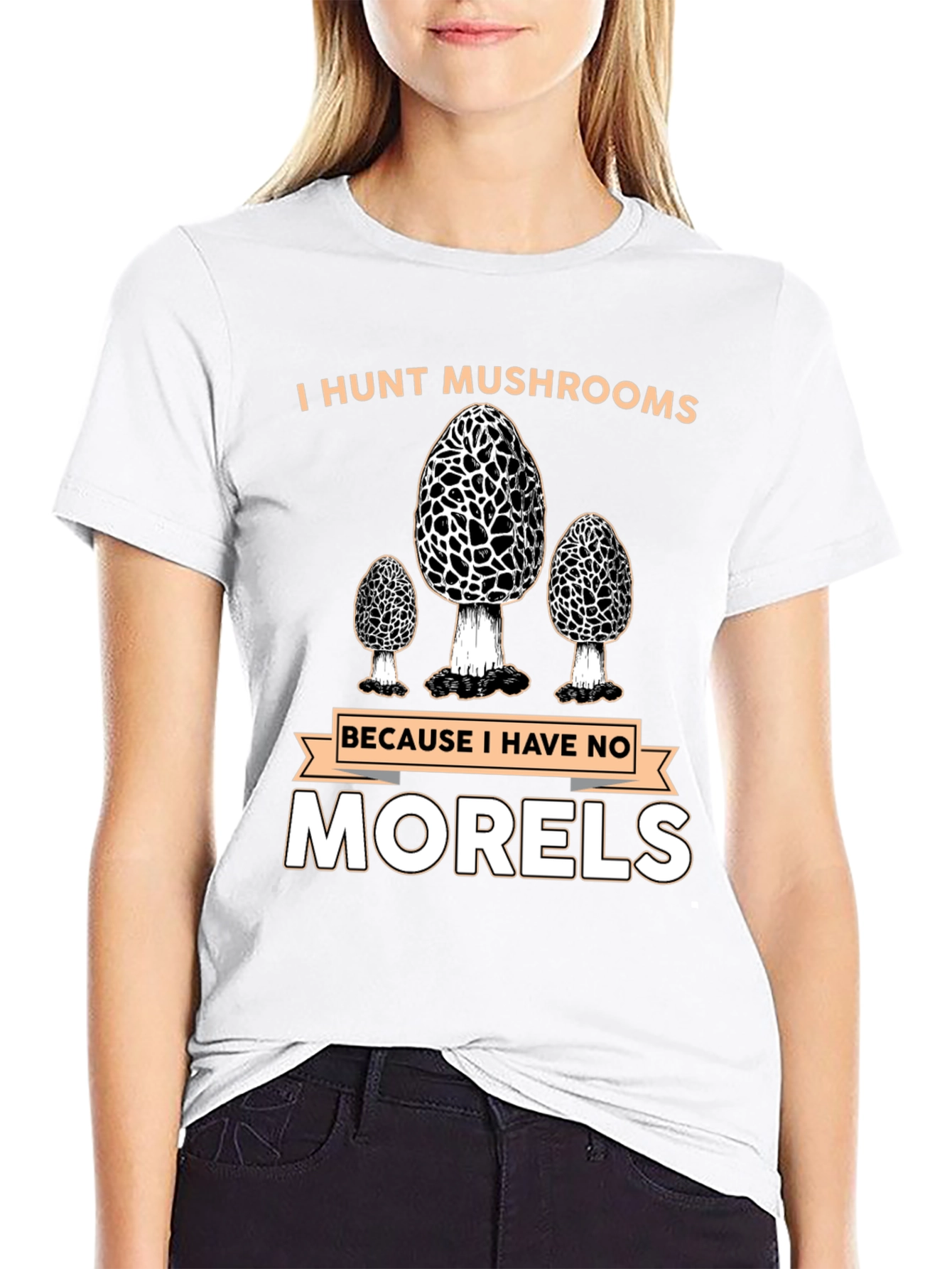 Mushroom Hunting T-Shirt - No Morels!