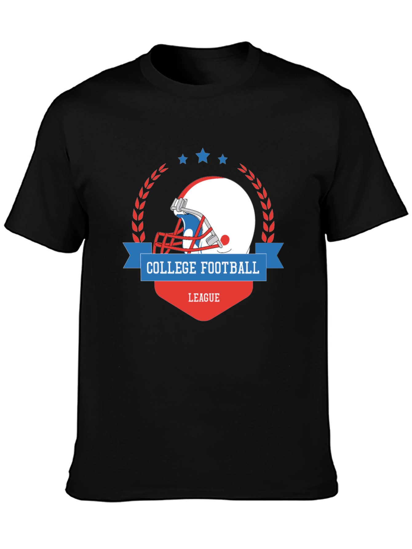 College Football League Graphic T-Shirt