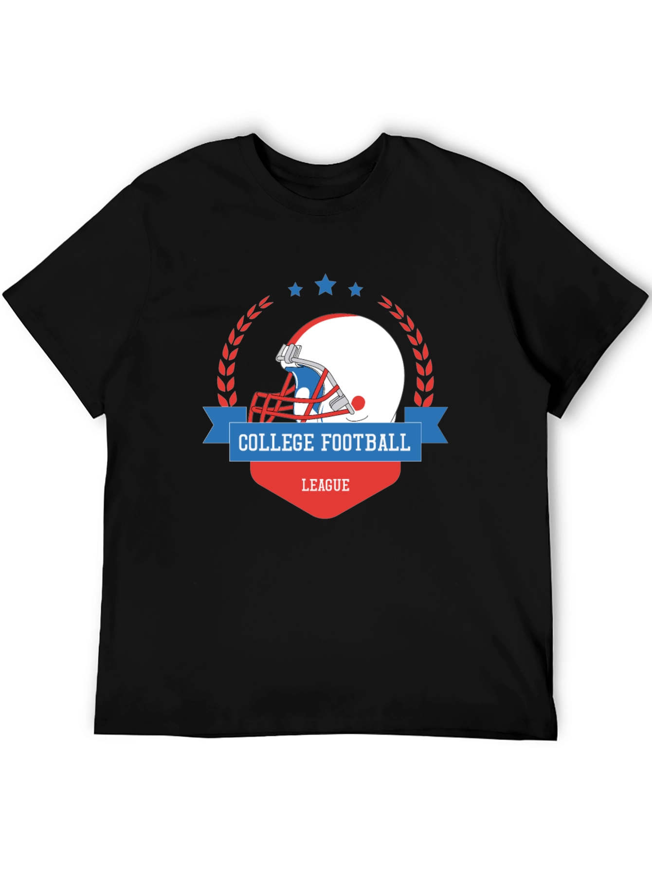 College Football League Graphic T-Shirt