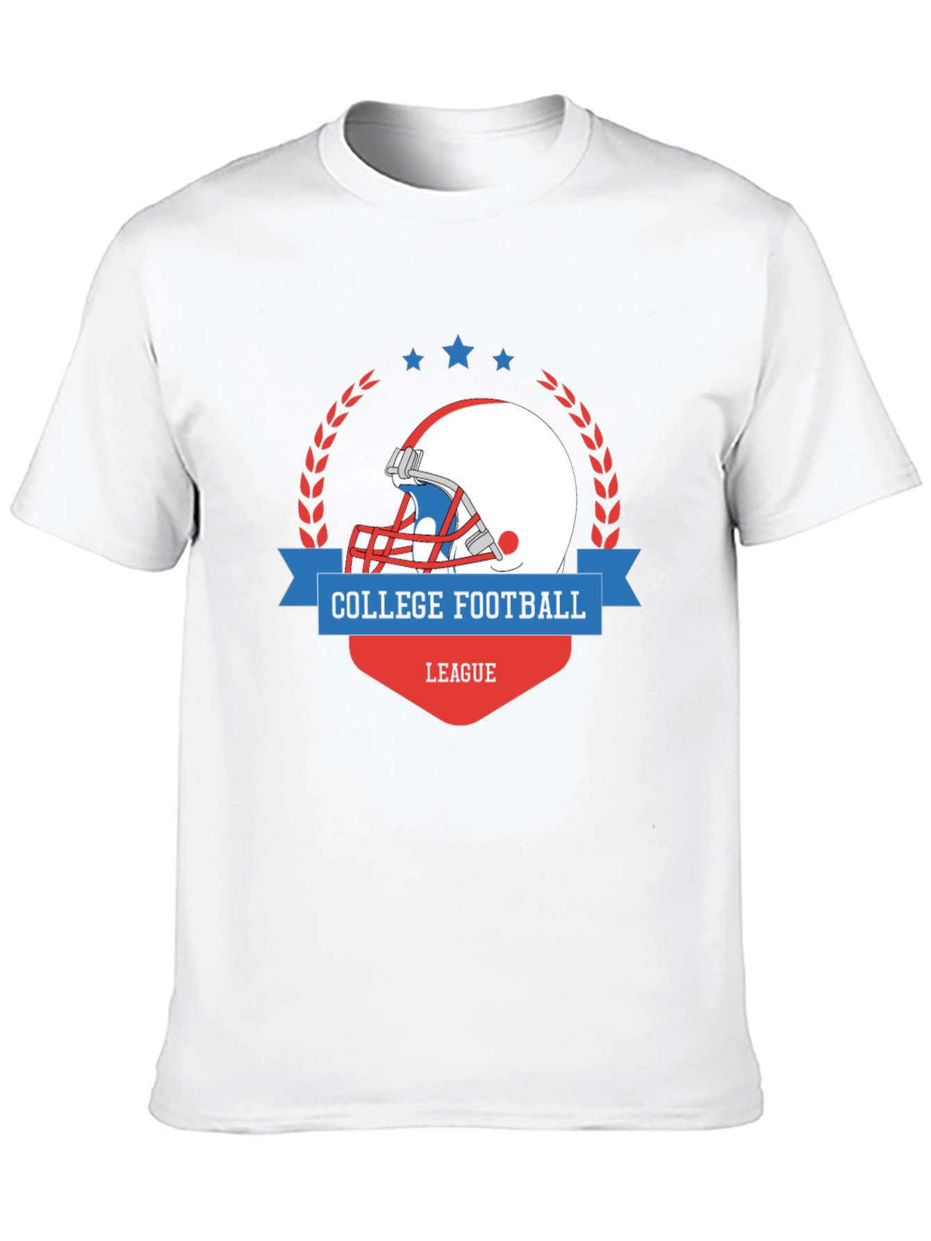 College Football League Graphic T-Shirt