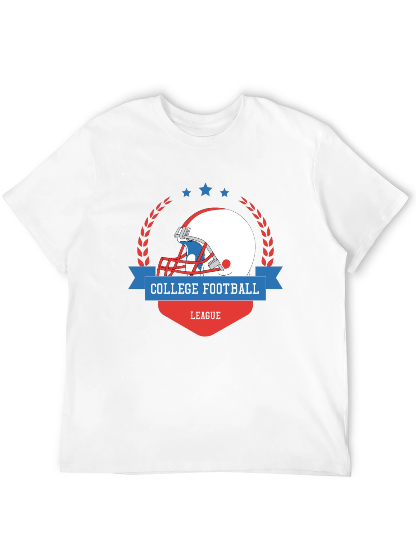 College Football League Graphic T-Shirt