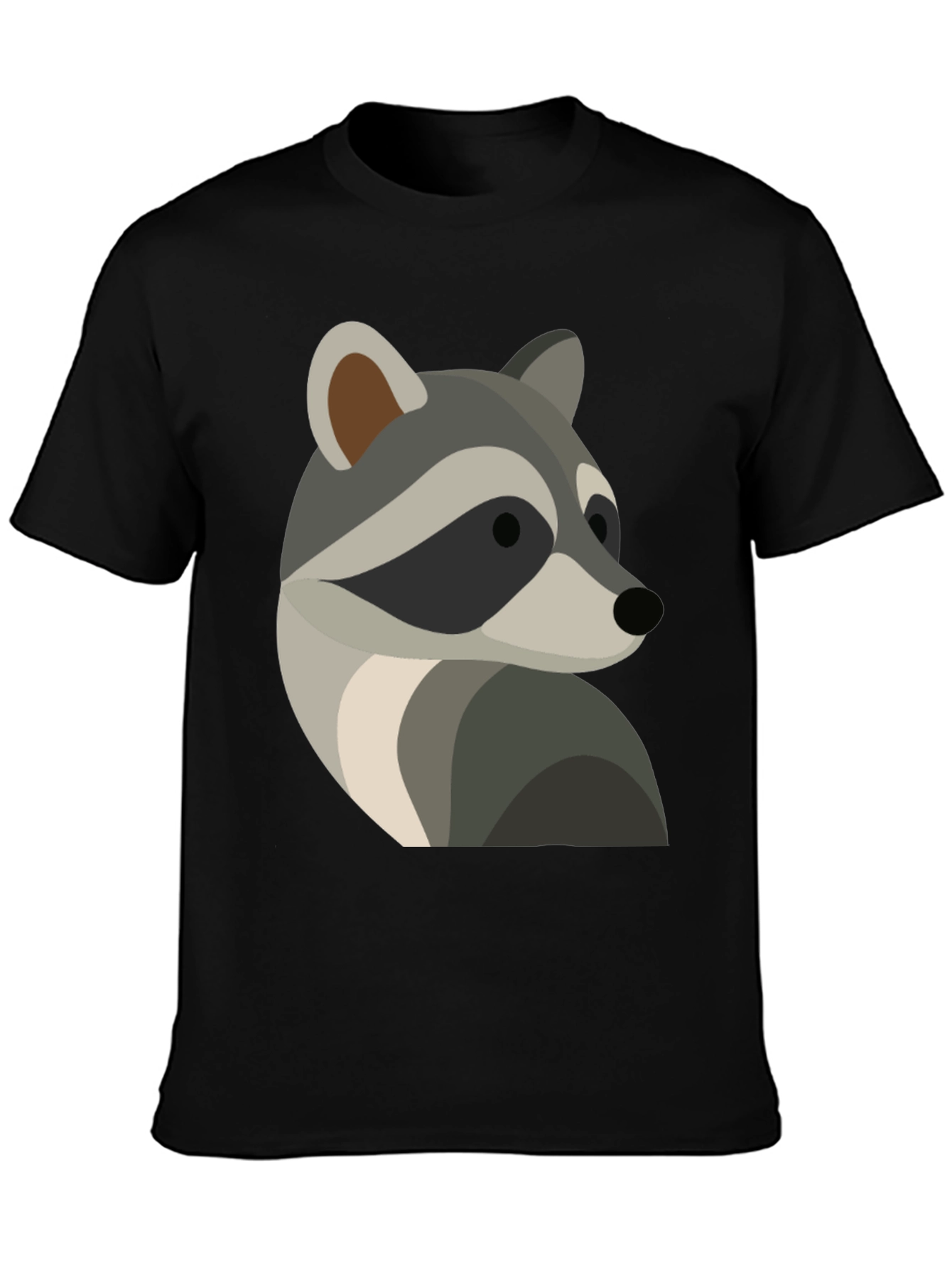 Raccoon Graphic Tee - Cool Animal Design